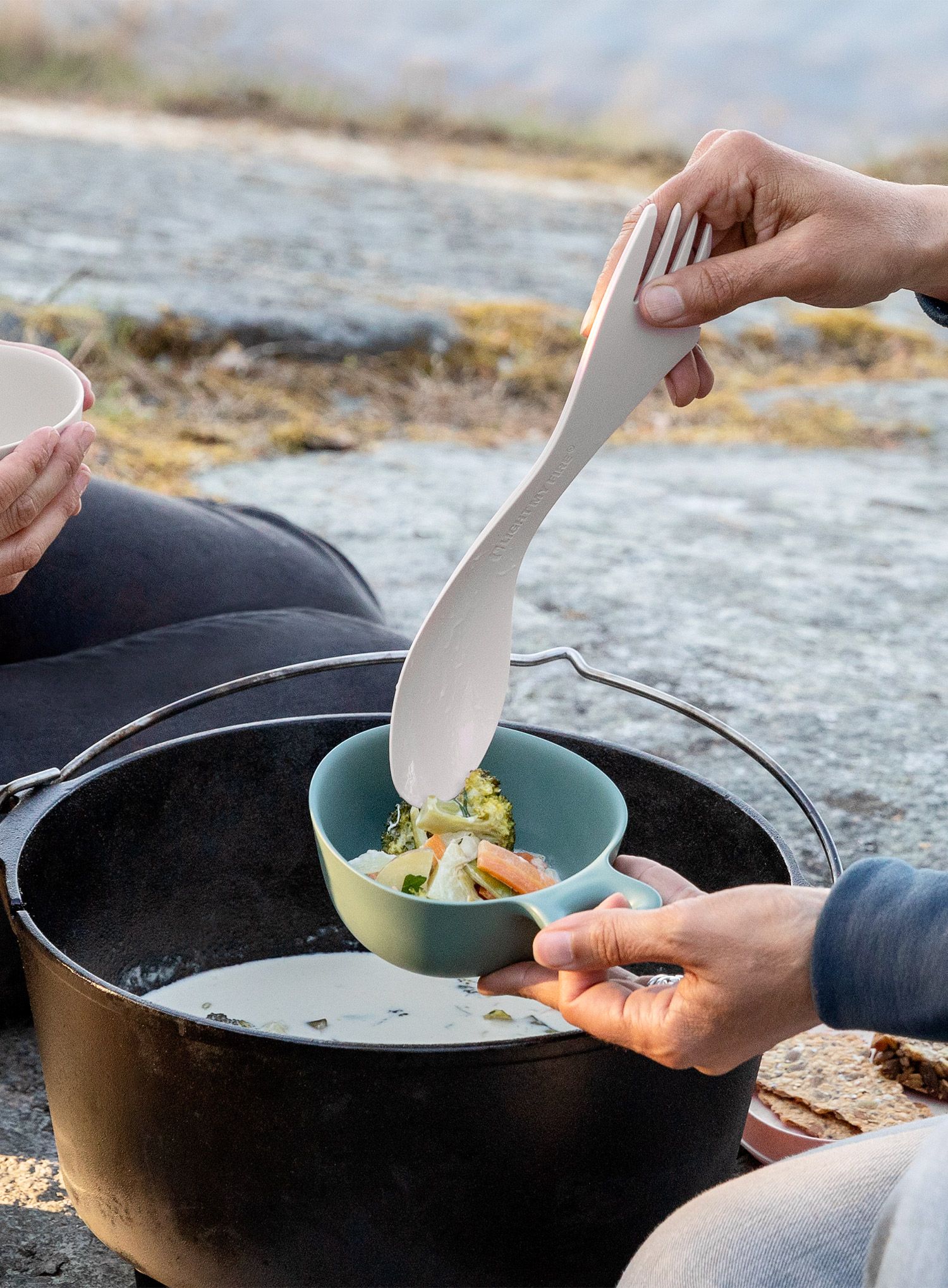 Spork Light My Fire Spork L BIO - cream bulk