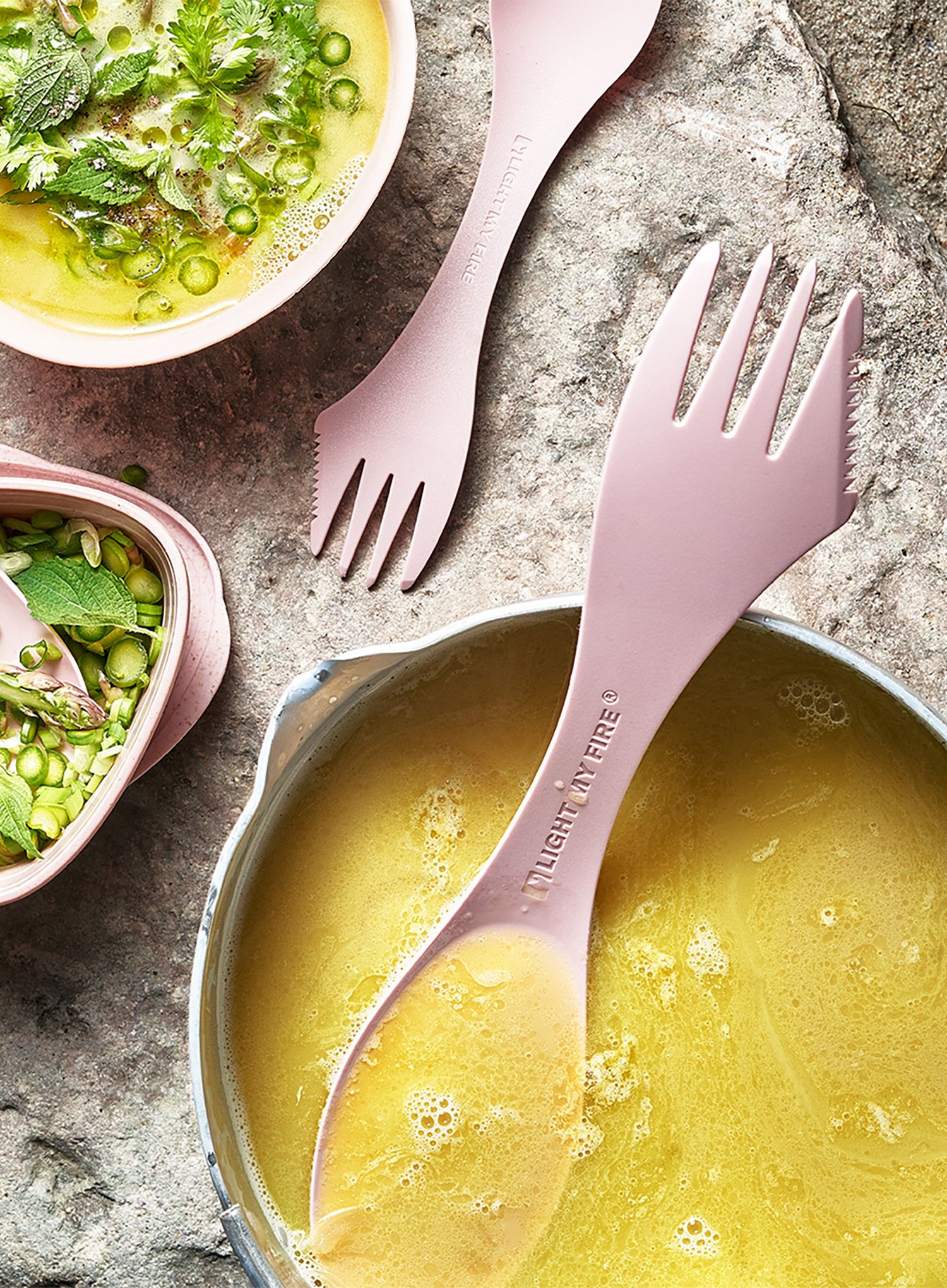 Spork Light My Fire Spork L BIO - dustypink bulk