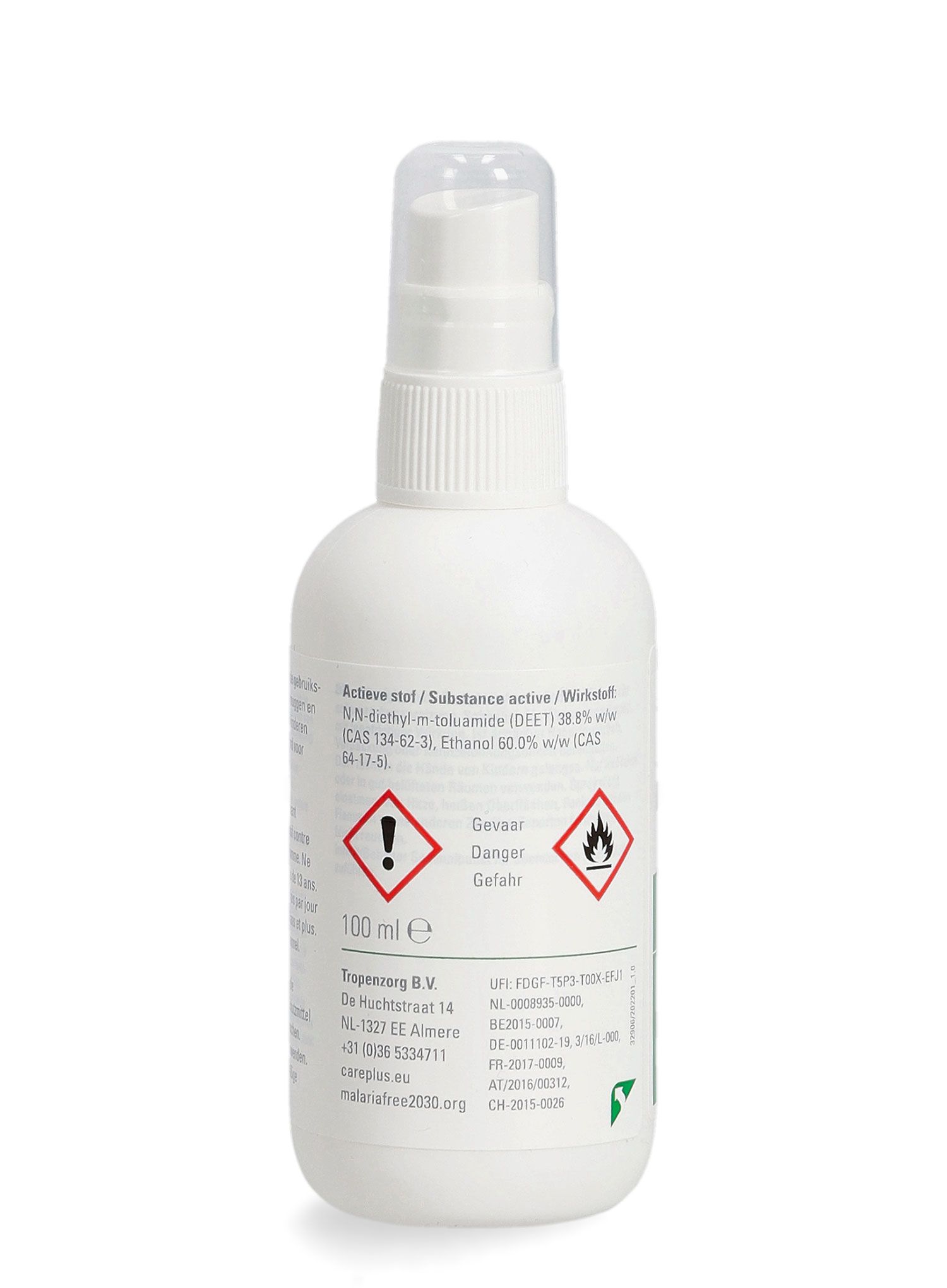 Mückenspray Care Plus Anti-Insect Deet Spray 40% 100ml