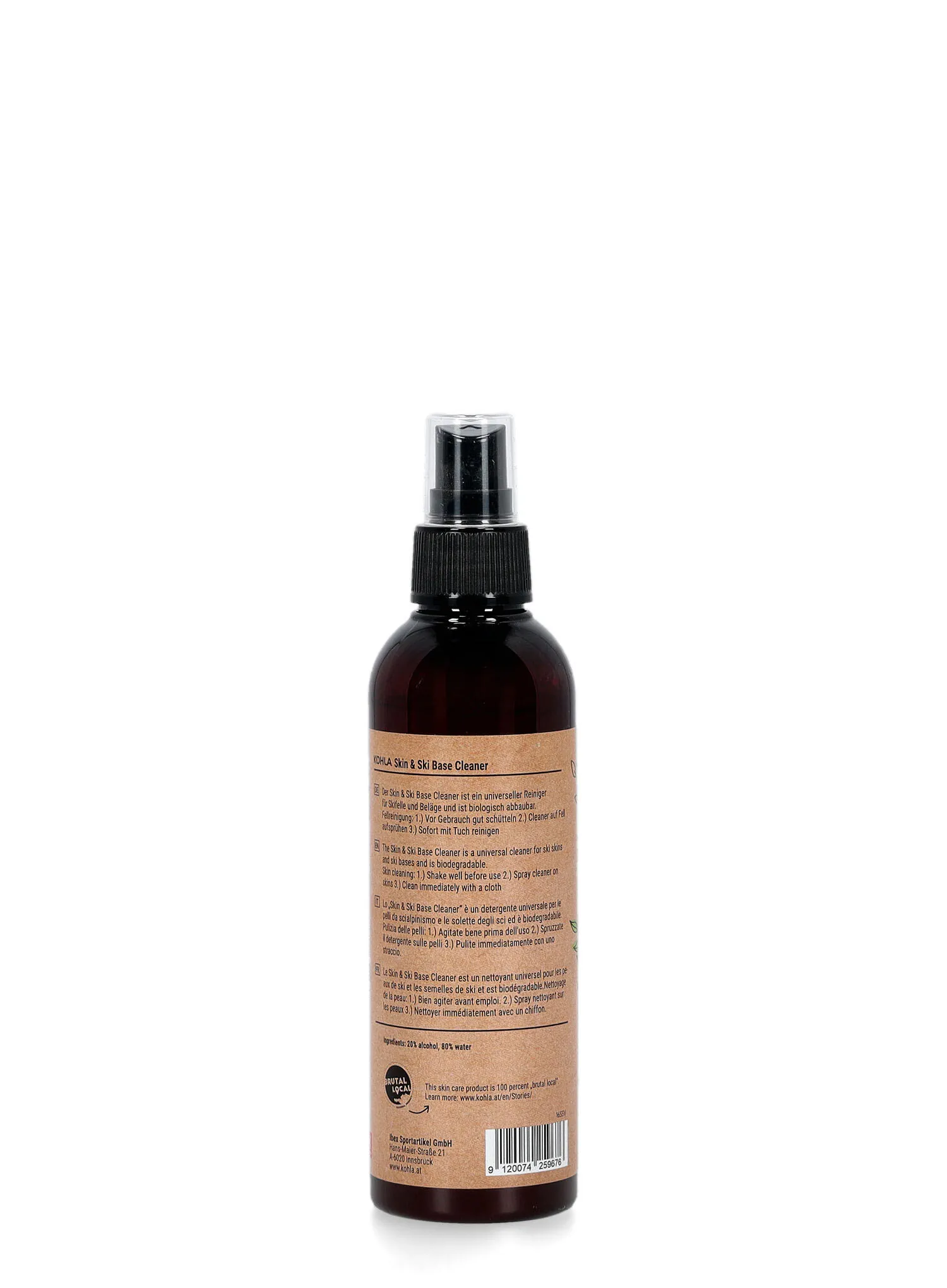 Imprägniermittel für Felle Kohla Skin & Ski Base Cleaner Green Line