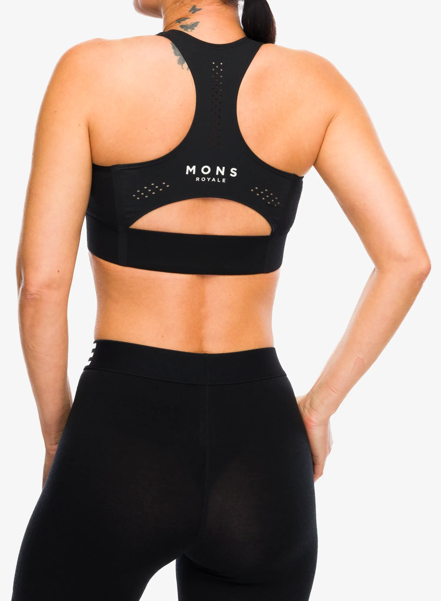 Sport-BH Mons Royale Stratos Bra - black