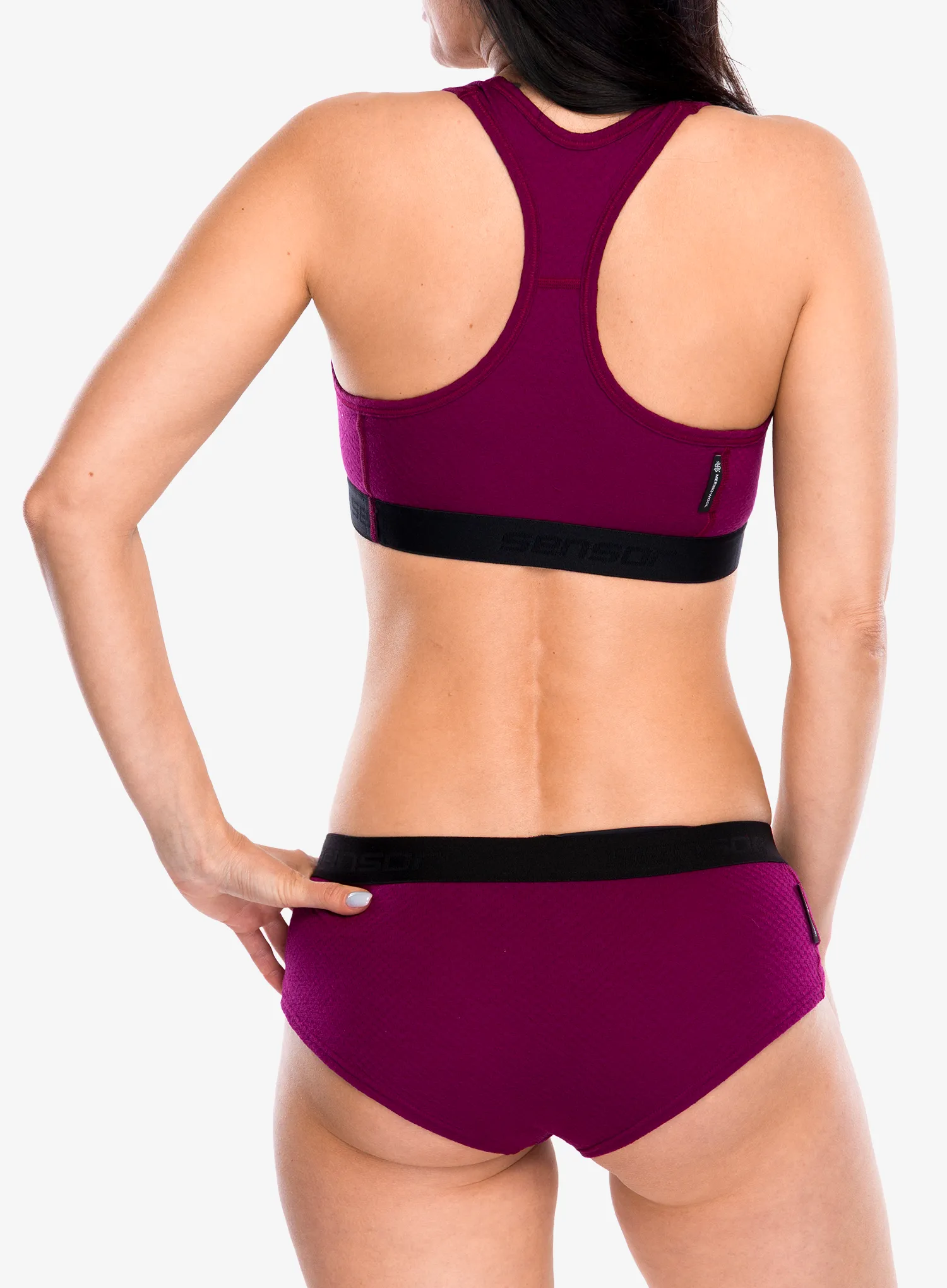 Sport-BH Sensor Merino DF Bra - lilla