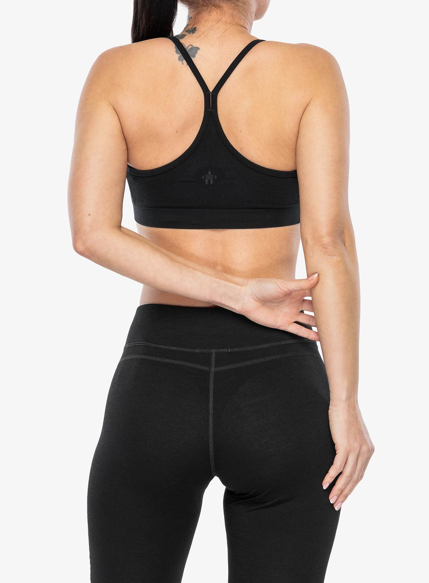 Sport-BH Smartwool Merino Blend Bralette - black