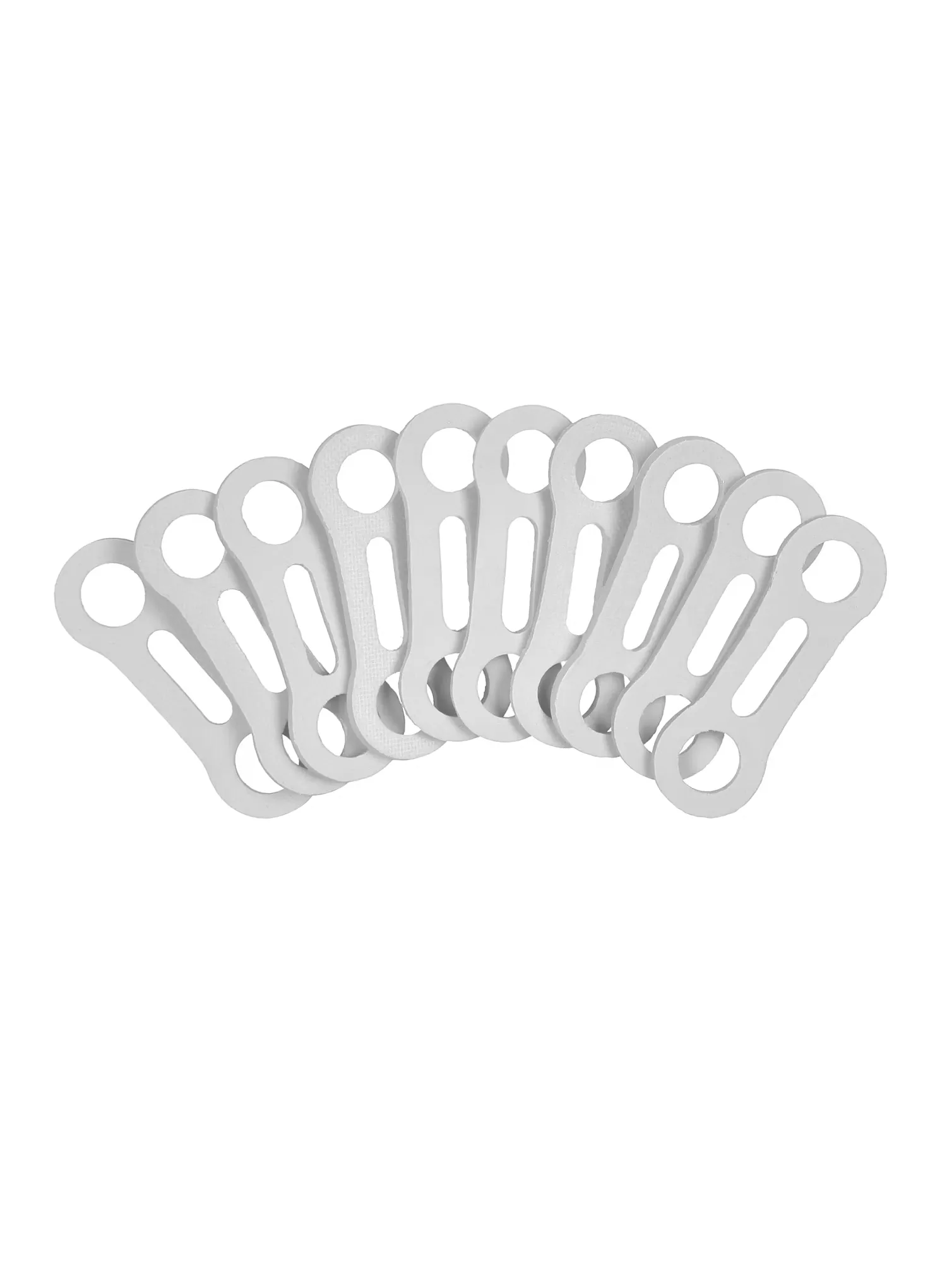 Gummiringe Ocun Biner Fix 16 mm 10-pack - white