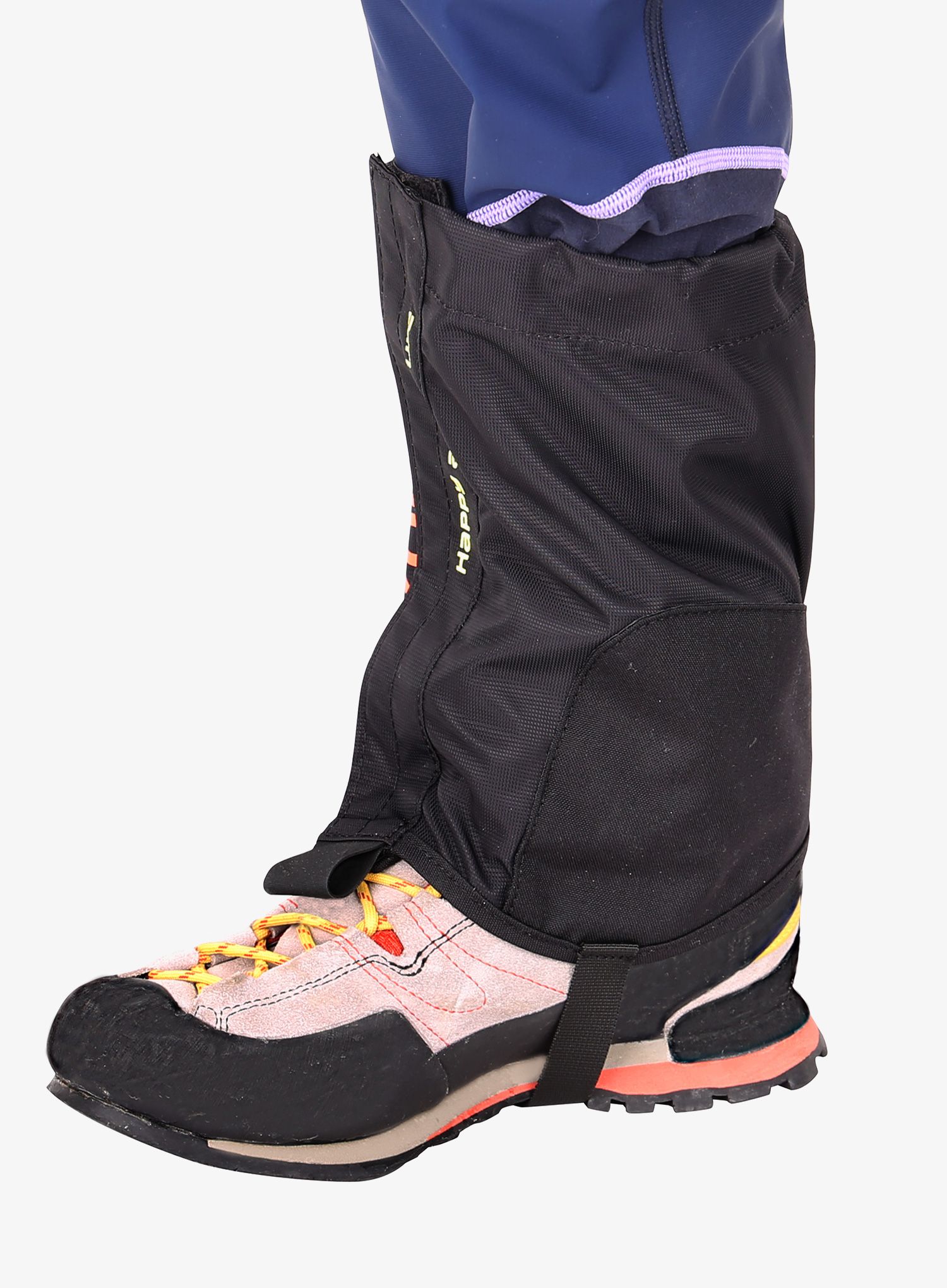 Gamaschen Kohla Adventure Happy - black/sulfur/orange