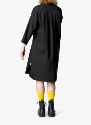 Outdoorkleid Houdini Route Shirt Dress - true black