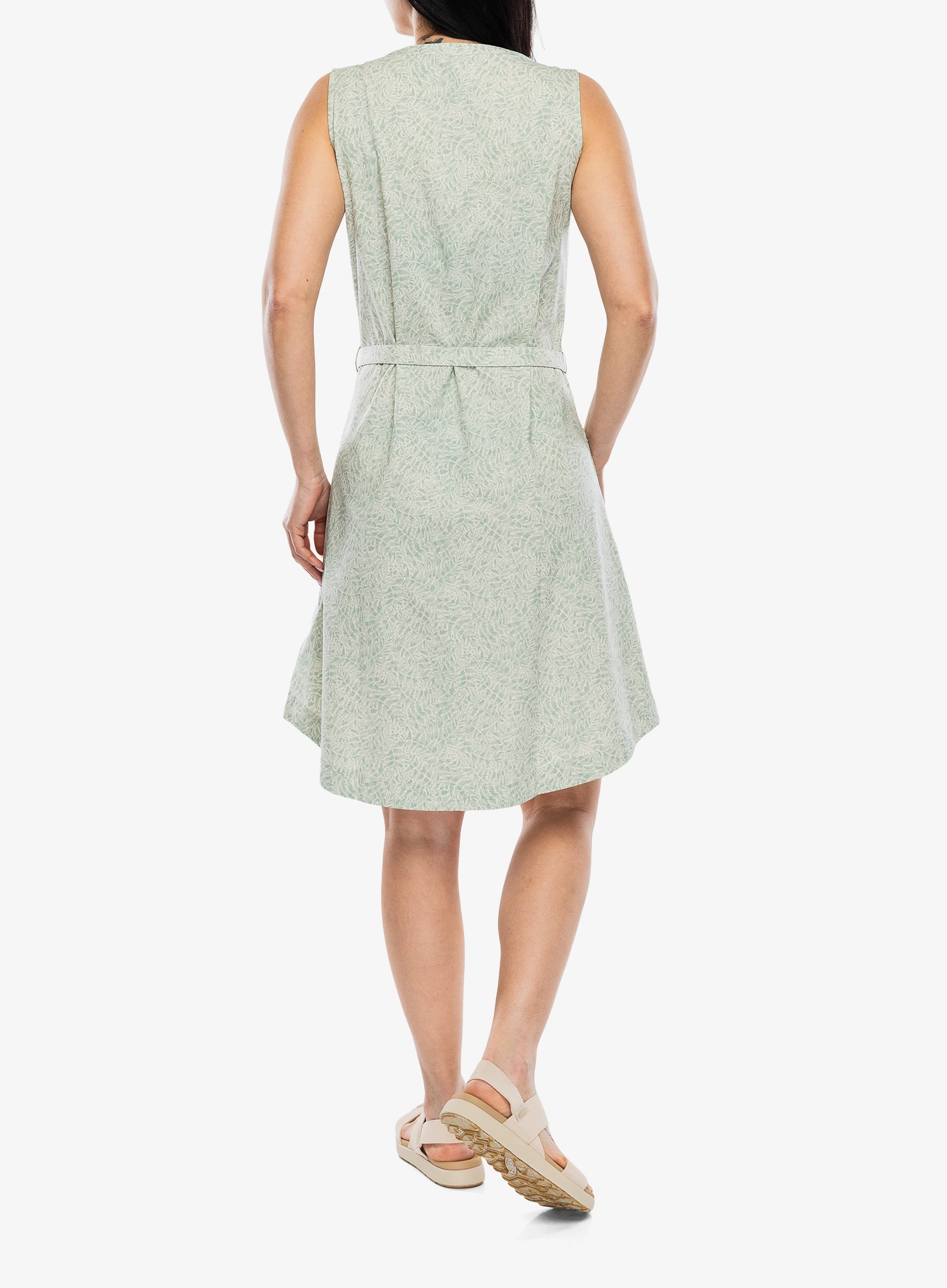 Outdoorkleid Royal Robbins Spotless Traveler Tank Dress - sage leaf briar pt