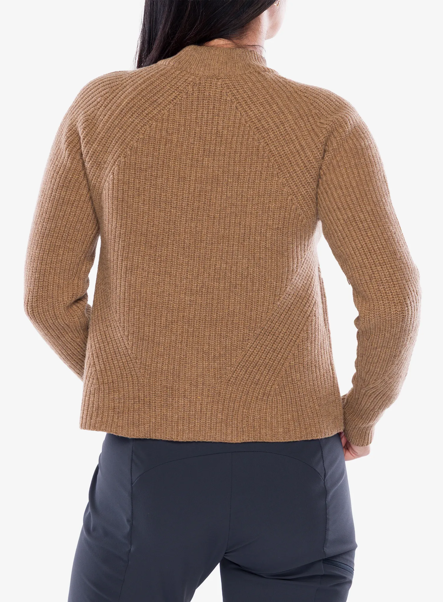 Strickpullover Damen Royal Robbins Rockcraft Mock Neck - tawny htr