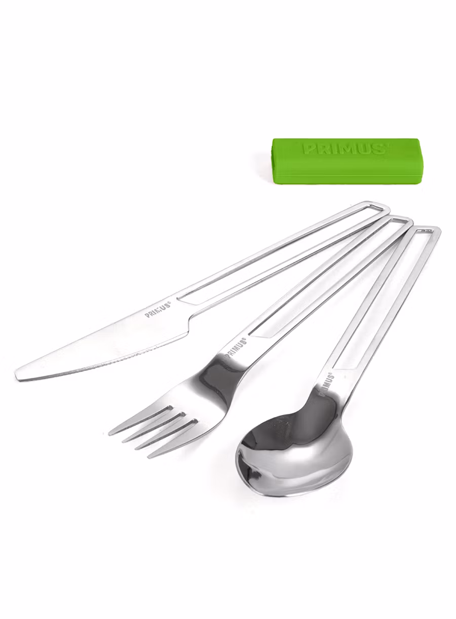 Besteck Primus Leisure Cutlery - leaf green