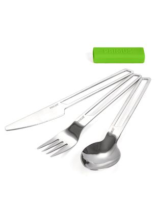 Besteck Primus Leisure Cutlery - leaf green