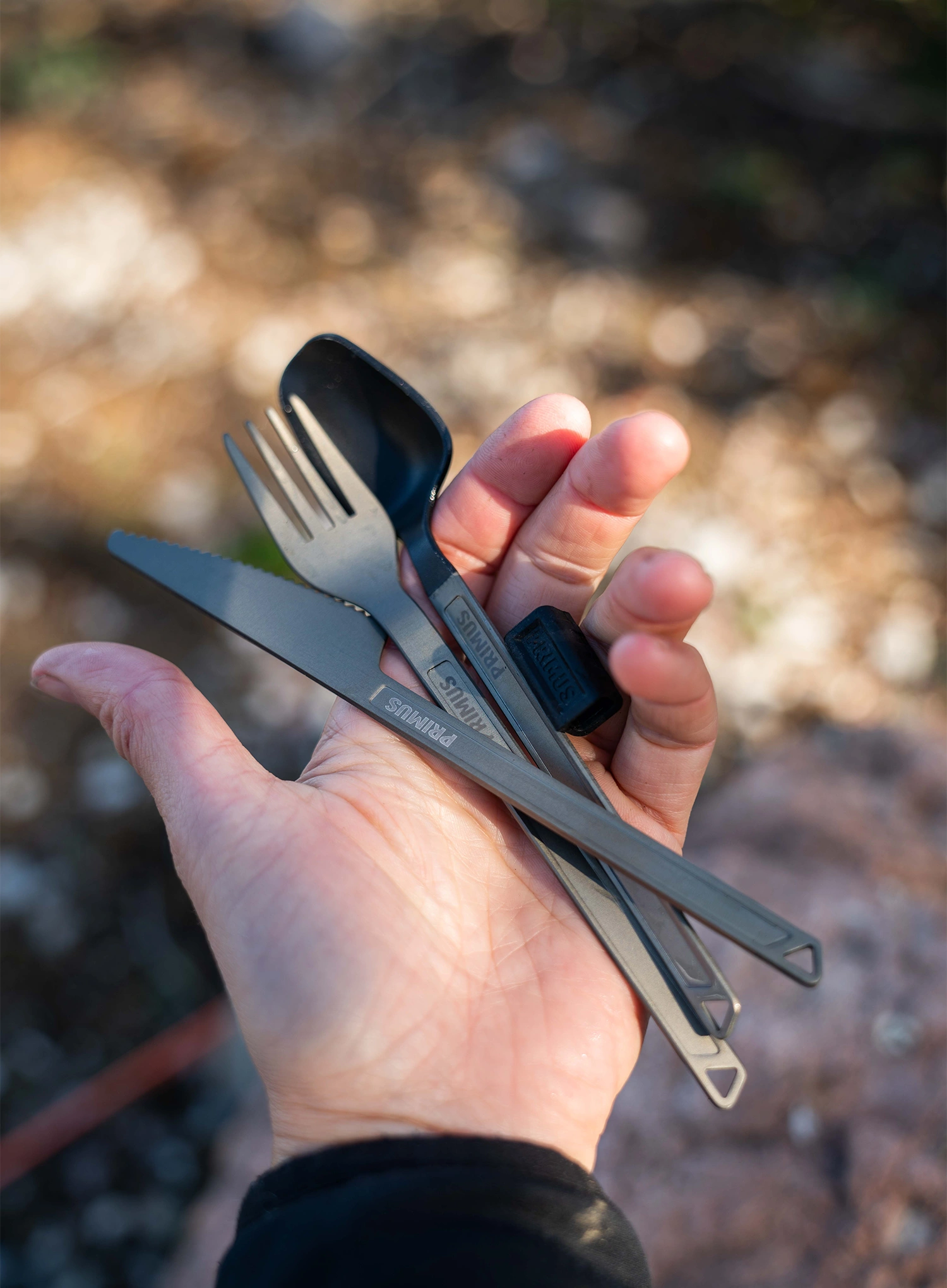 Besteck Primus Trek Cutlery Set - aluminium