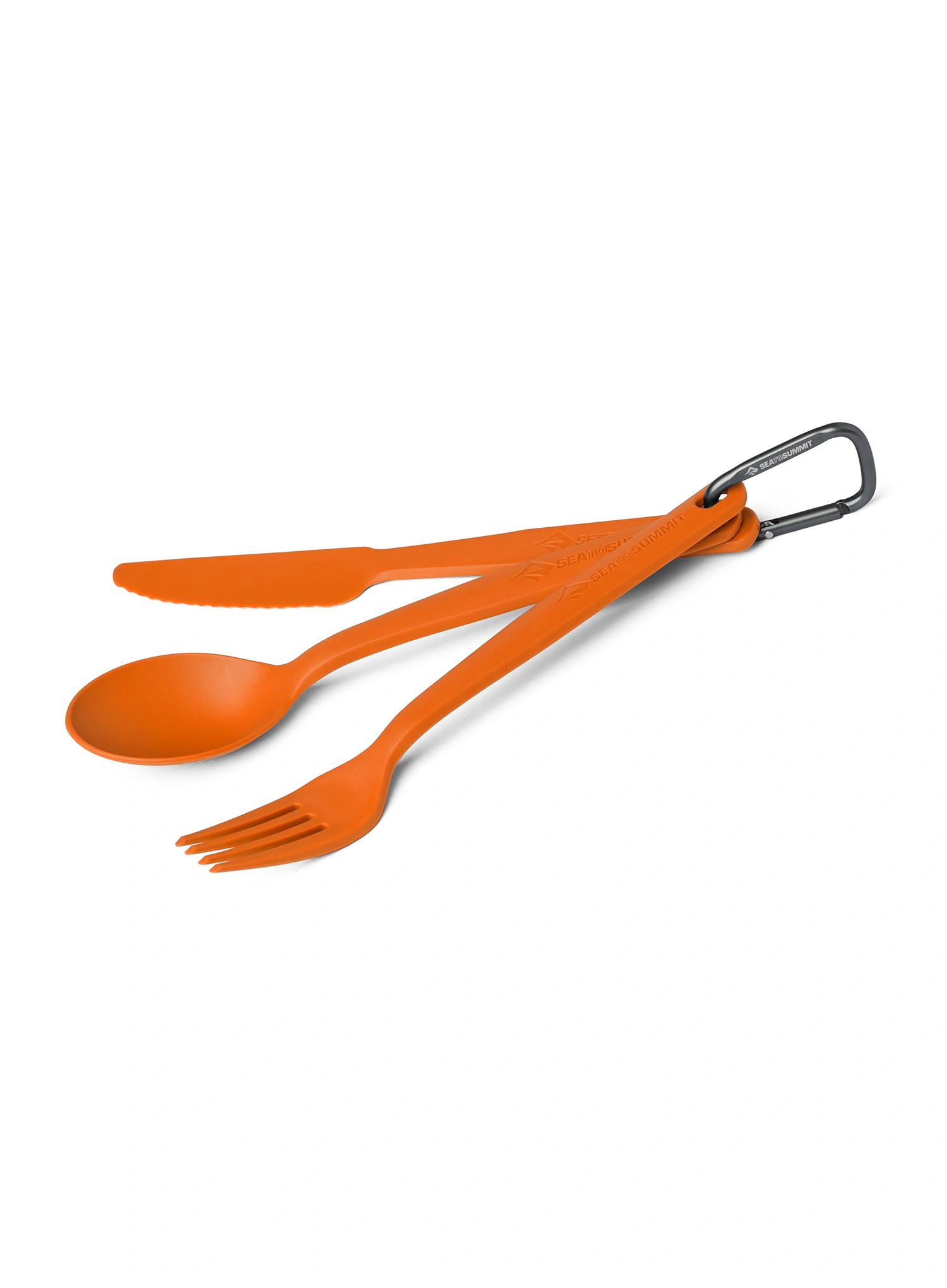 Besteck Sea to Summit Camp Cutlery Set - burnt orange