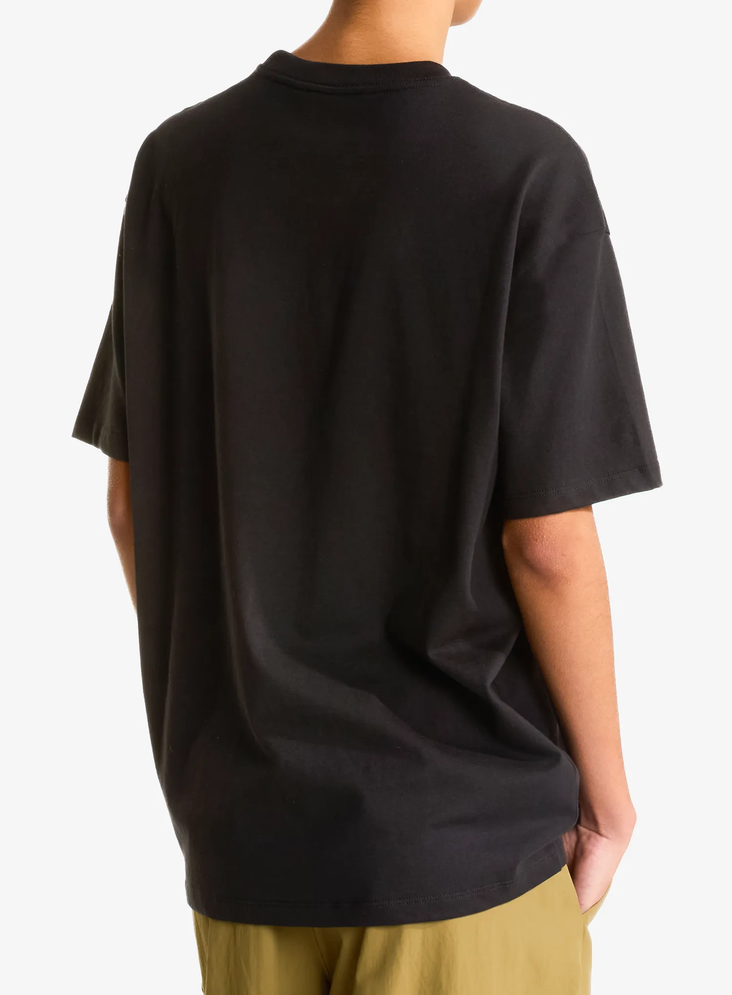 T-Shirt Damen The North Face TNF Essential Simple Dome OS SS Tee - black