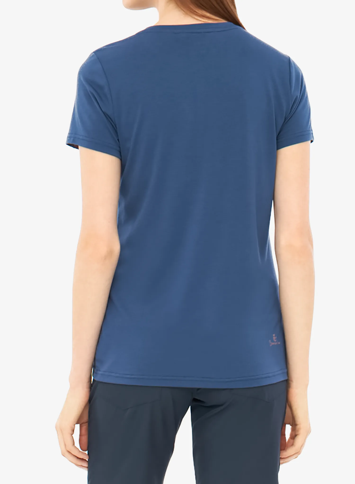 T-Shirt Damen Viking Lenta Bamboo Light - navy