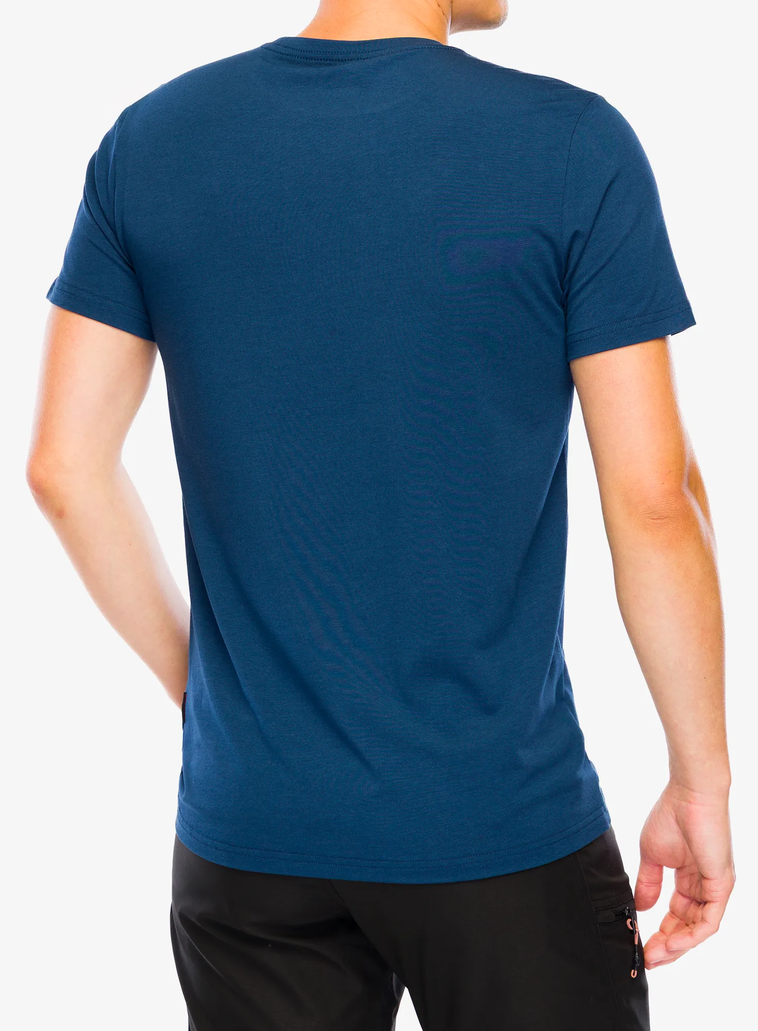 T-Shirt Dovre O-neck Bamboo Viscose T-shirt - blue