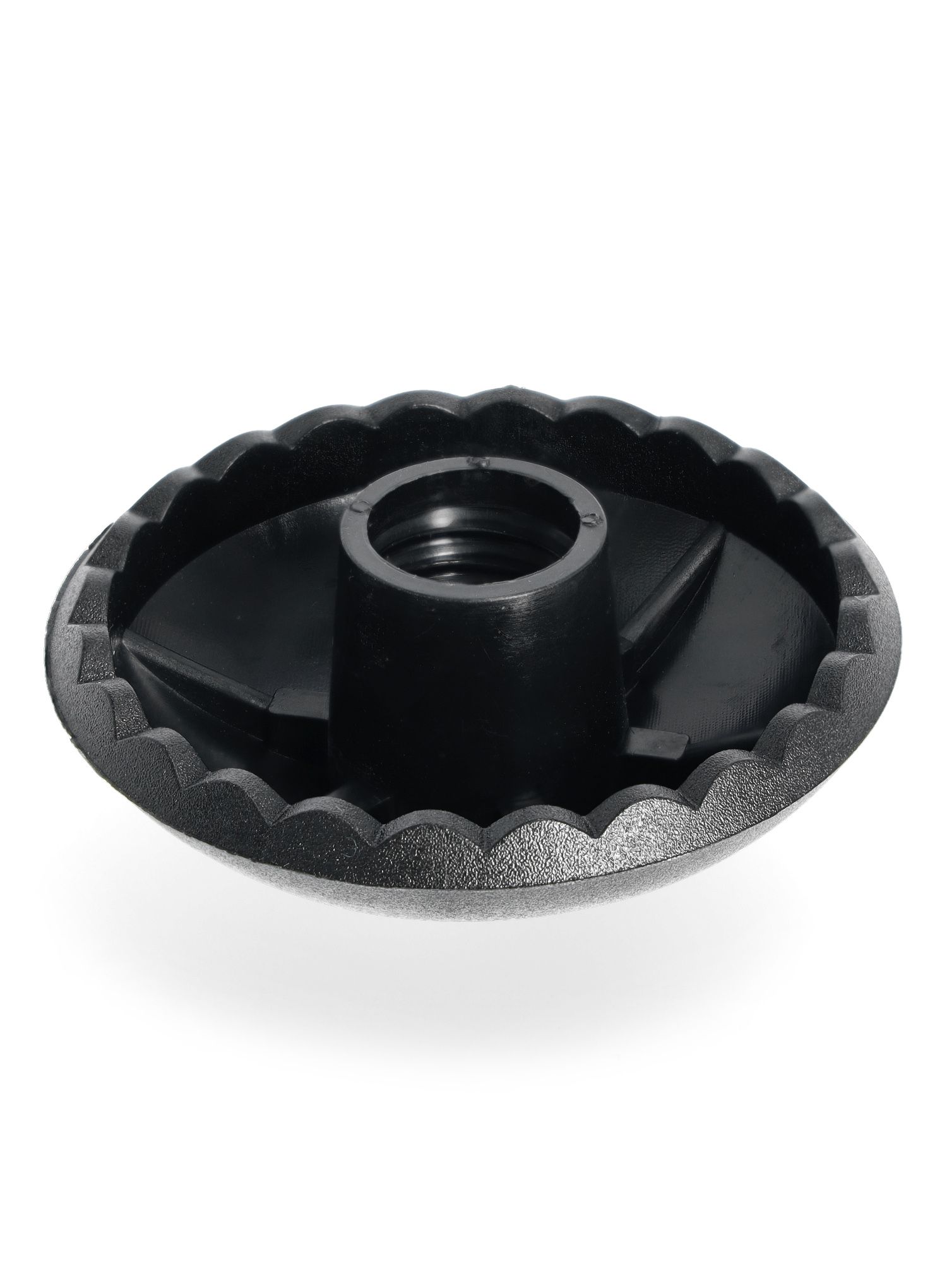 Teller für Stöcke Gabel 03/50F 53 mm - black