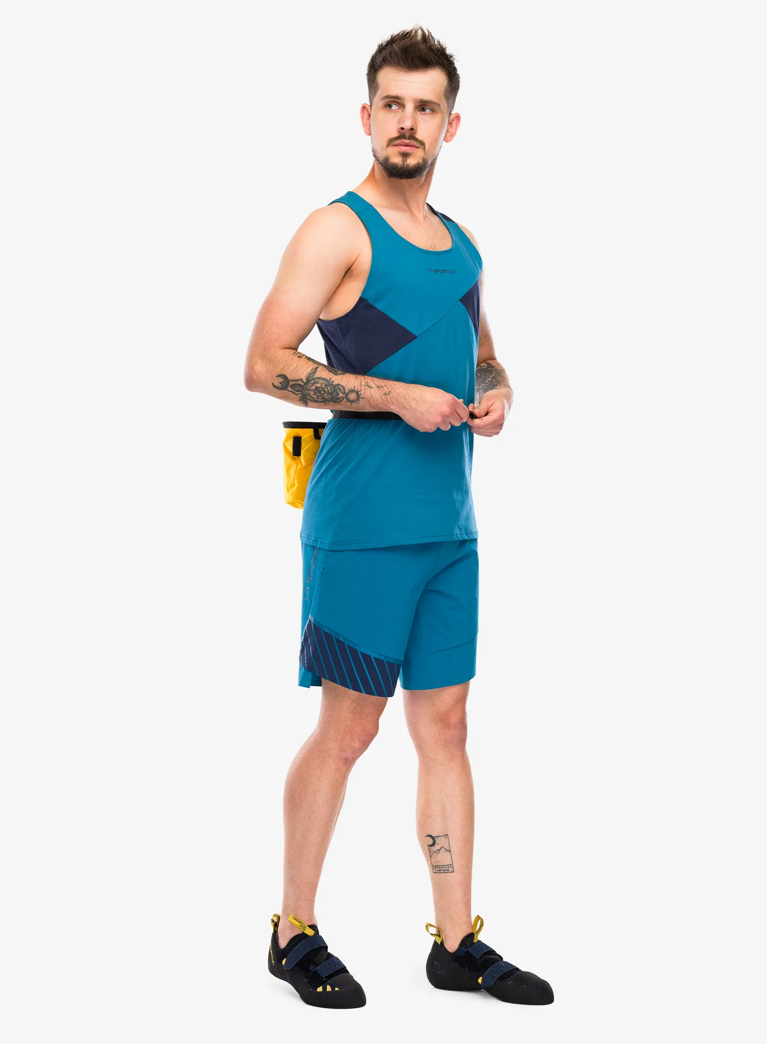 Herren-Top La Sportiva Dude Tank - lake/night sky
