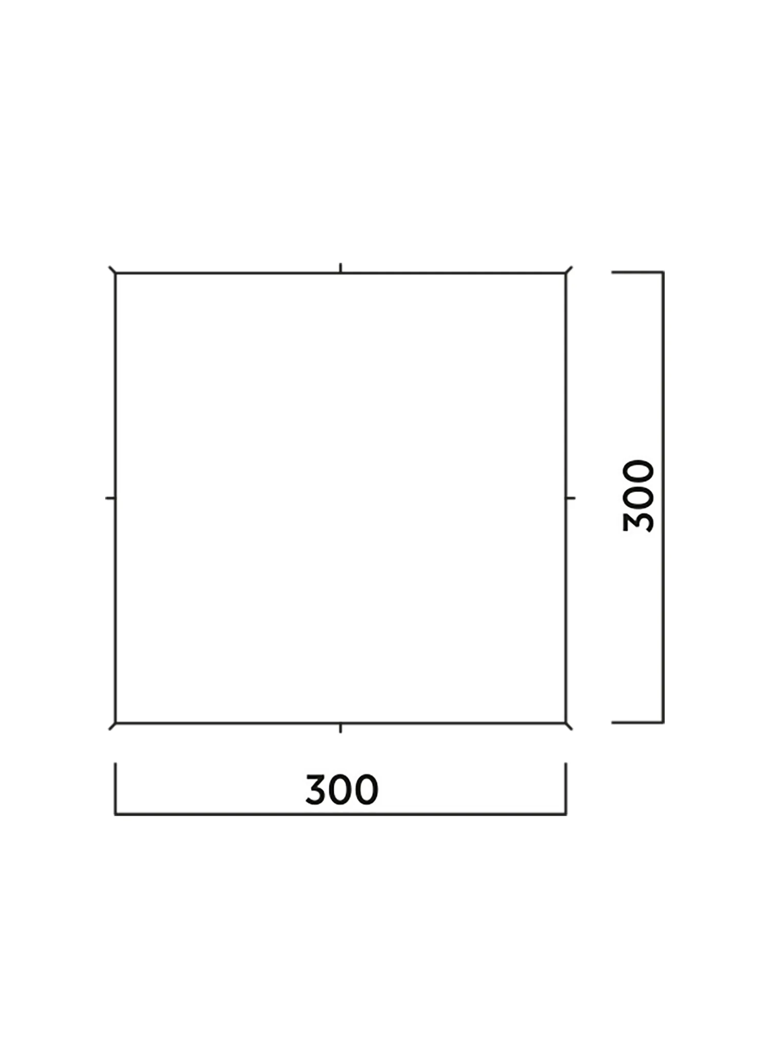 Tarp Easy Camp Norddal Tarp 3x3 m