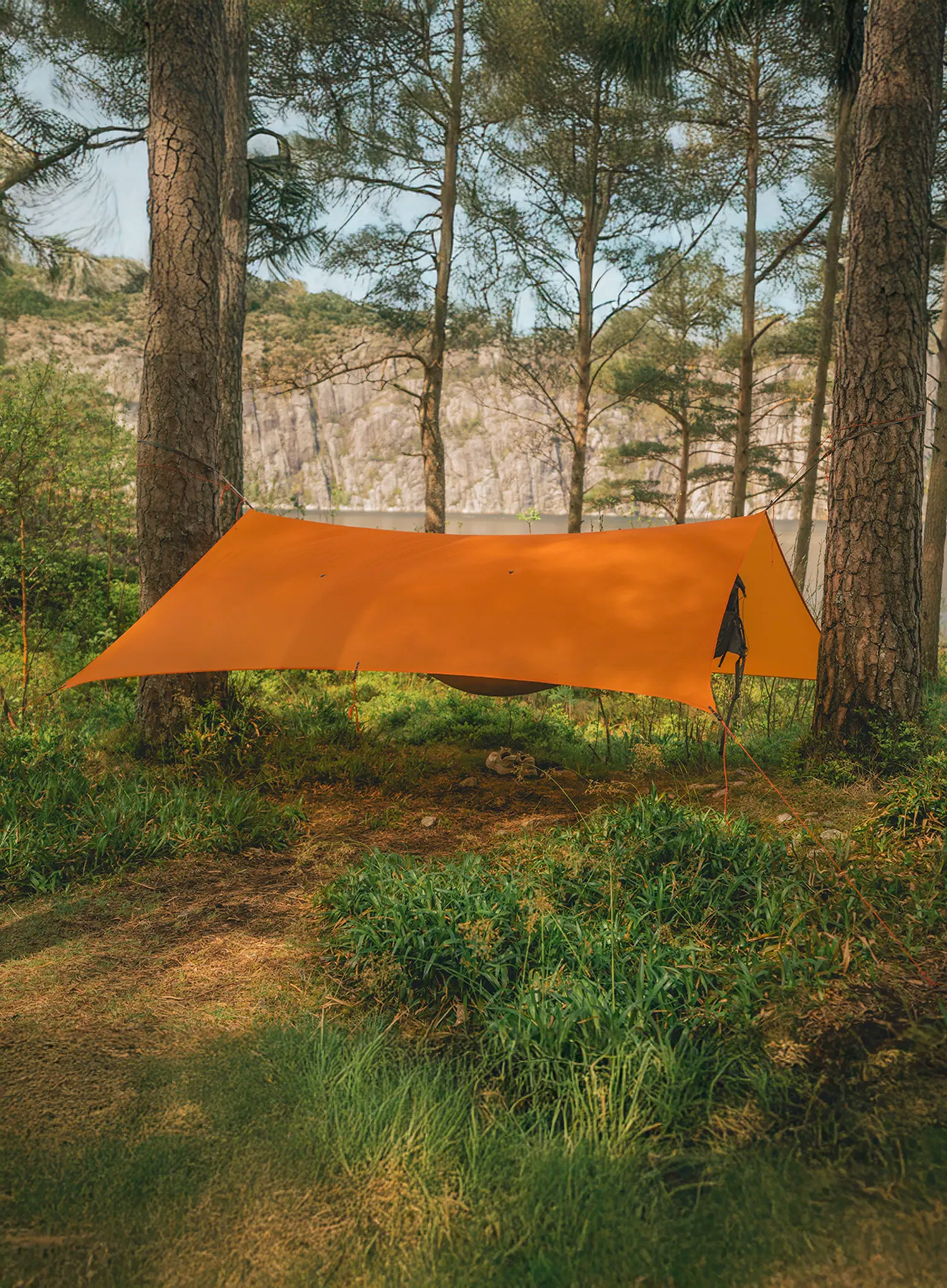 Tarp Robens Vestis 3.10 x 2.92 Duo tarp UL - orange