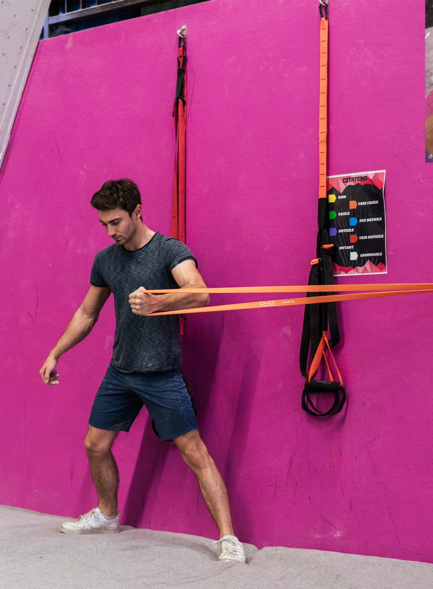 Fitnessband Y&Y Vertical Eb - orange
