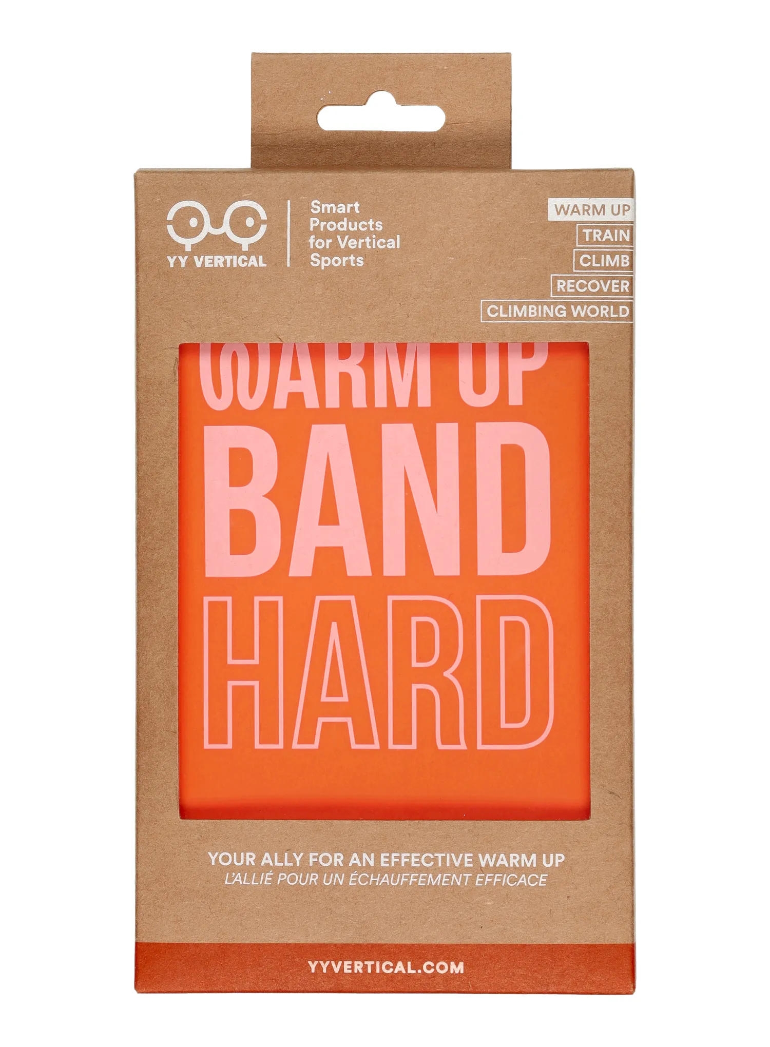 Fitnessband Y&Y Vertical Warm Up Band Hard - orange