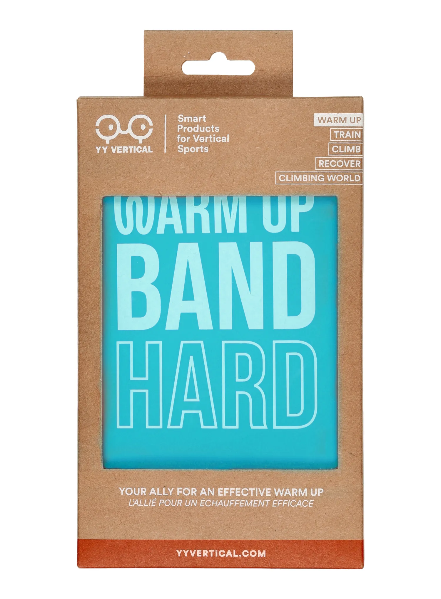 Fitnessband Y&Y Vertical Warm Up Band Medium - blue