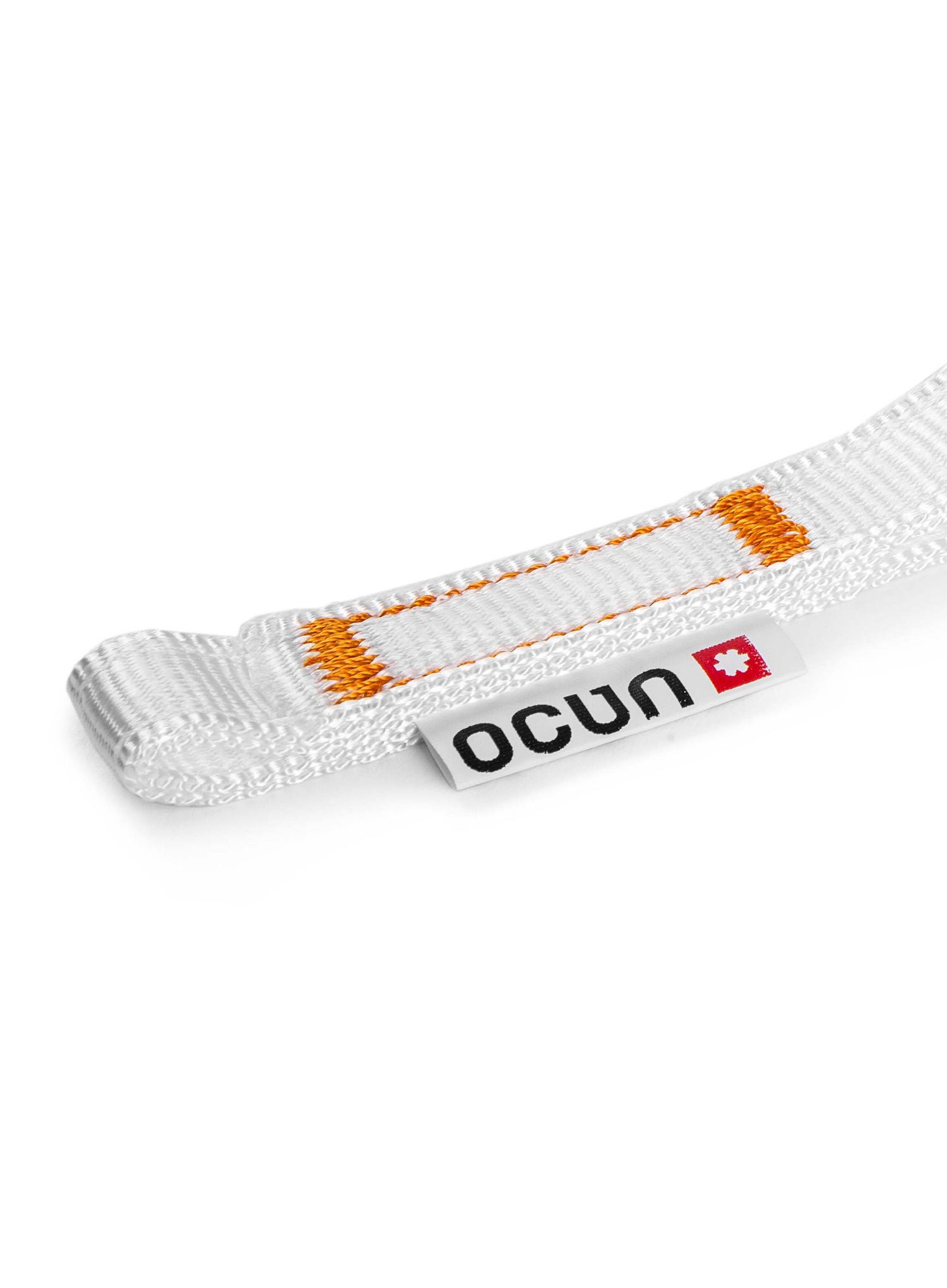 Expressschlinge Ocun Quickdraw Ring Bio-Dyn 15 mm 20 cm - white/orange