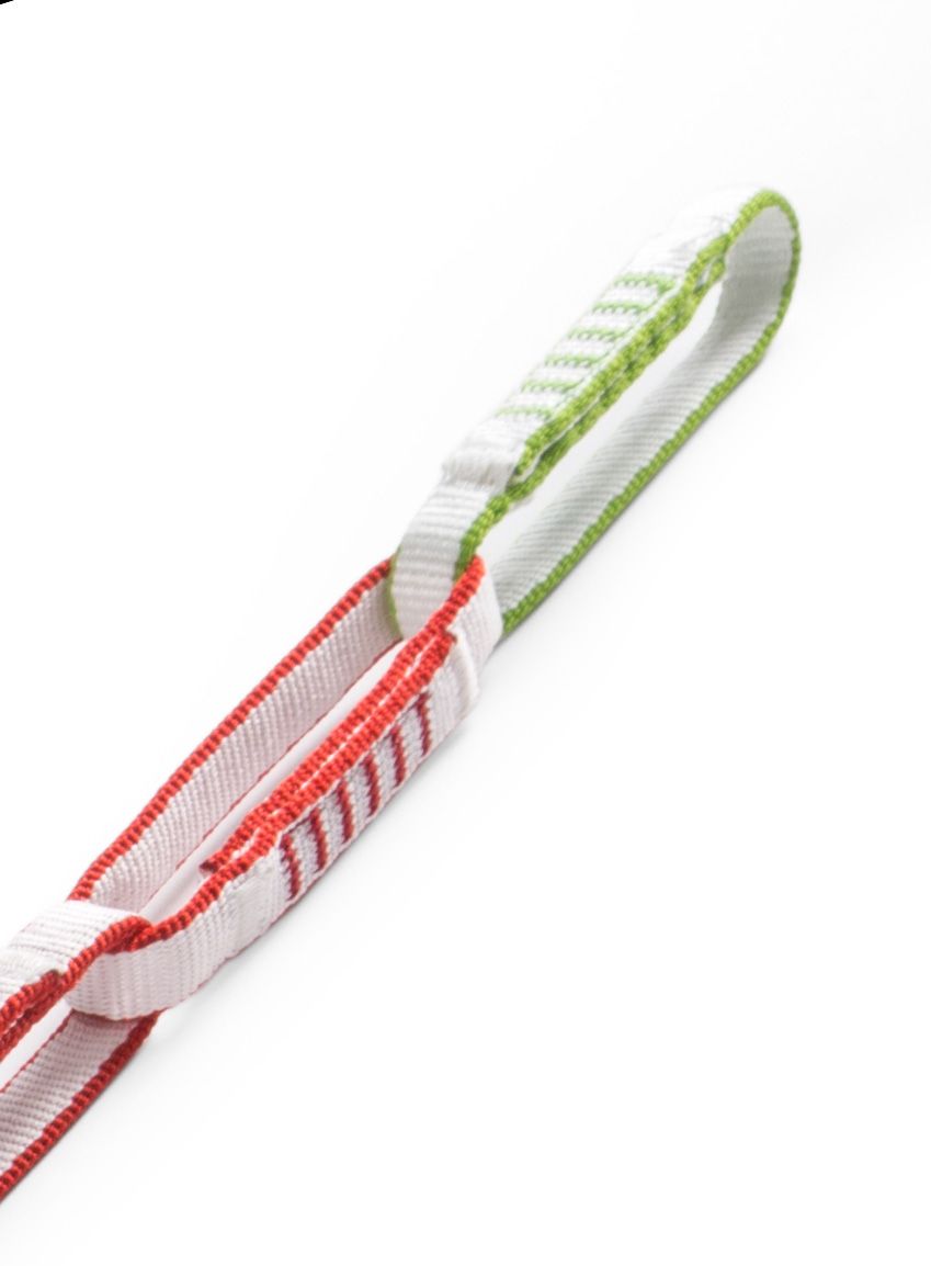 Gurtband Ocun Ultichain Bio-Dyn 12 mm 90 cm - red/white