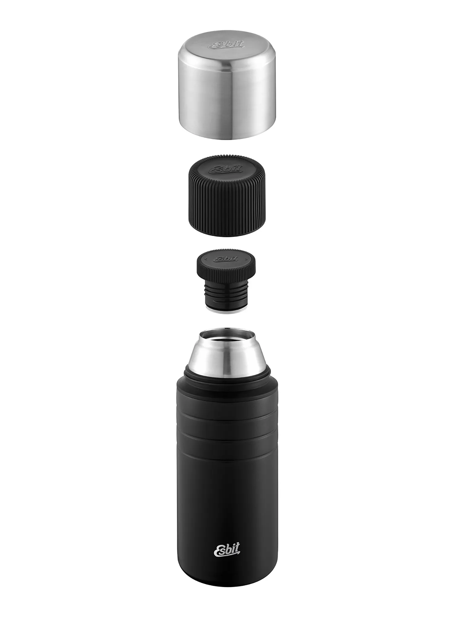 Thermosflasche Esbit Majoris Vaccum Flask 1L - black