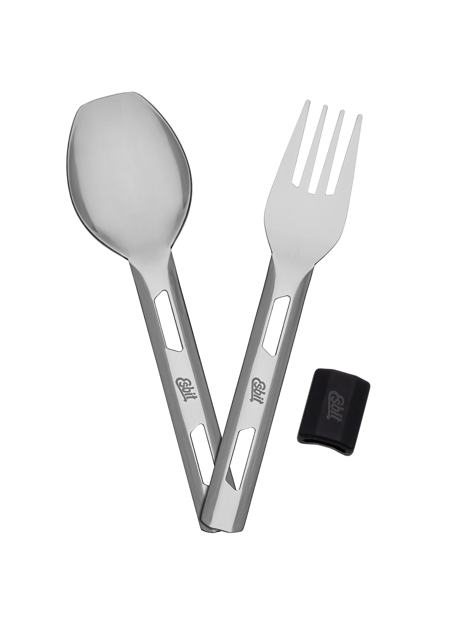 Thermobehälter Esbit Classic Food Jug with Cutlery Set 0,5L - black