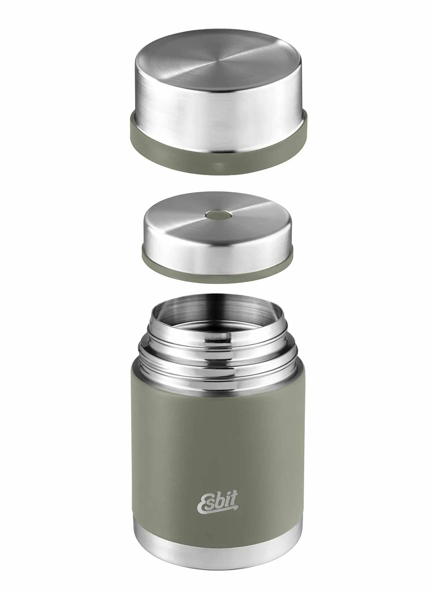 Thermobehälter Esbit Sculptor Food Jug 500 ml - stone grey