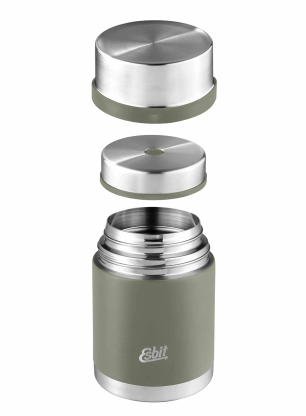Thermobehälter Esbit Sculptor Food Jug 500 ml - stone grey
