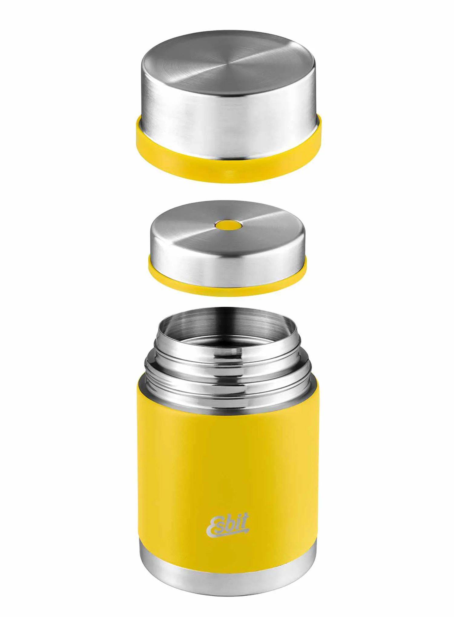 Thermobehälter Esbit Sculptor Stainless Steel Food Jug 0,75L - sunshine yellow/sunsh yellow