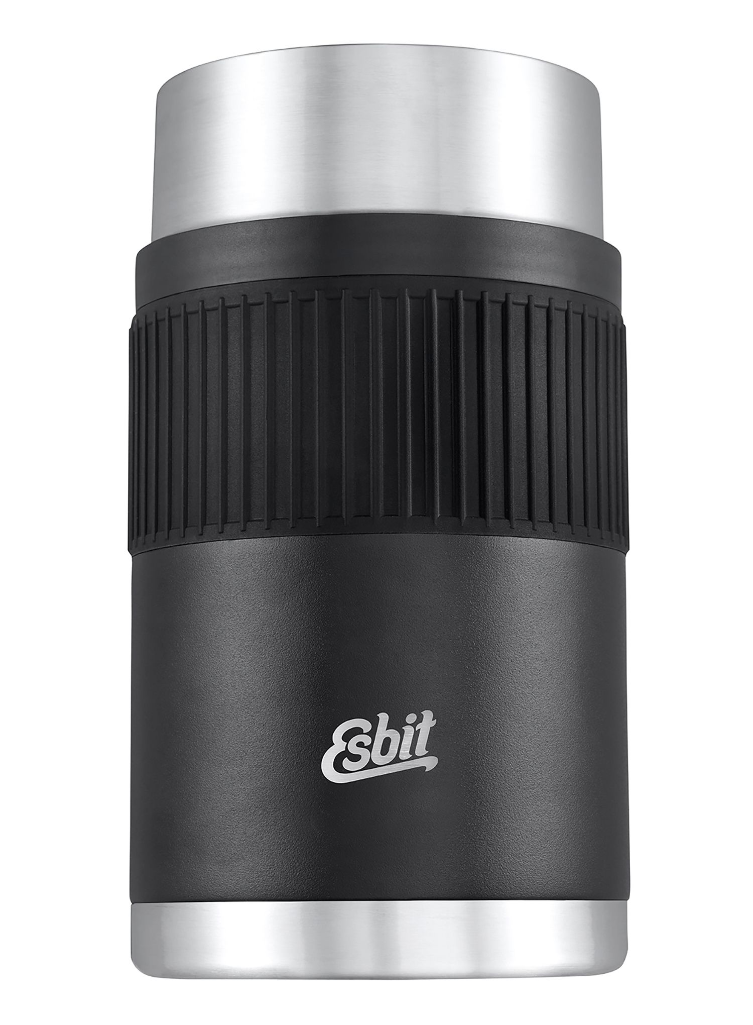 Thermobehälter Esbit Sculptor Food Jug with Sleeve 1L - black