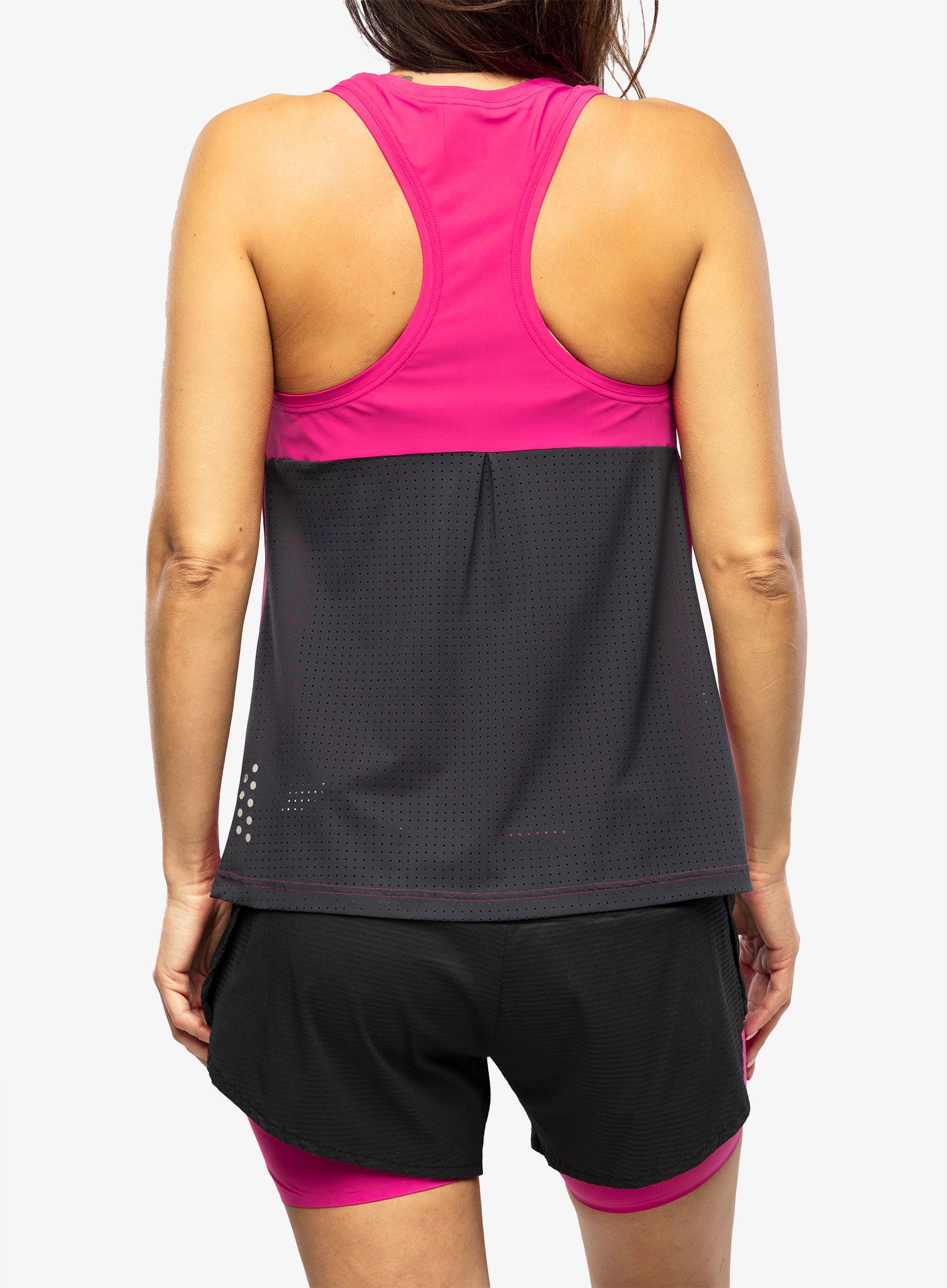 Top Damen Karpos Quick Top - innuendo/ombre blue