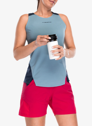 Top Damen La Sportiva Traverse Tank - limestone/night sky