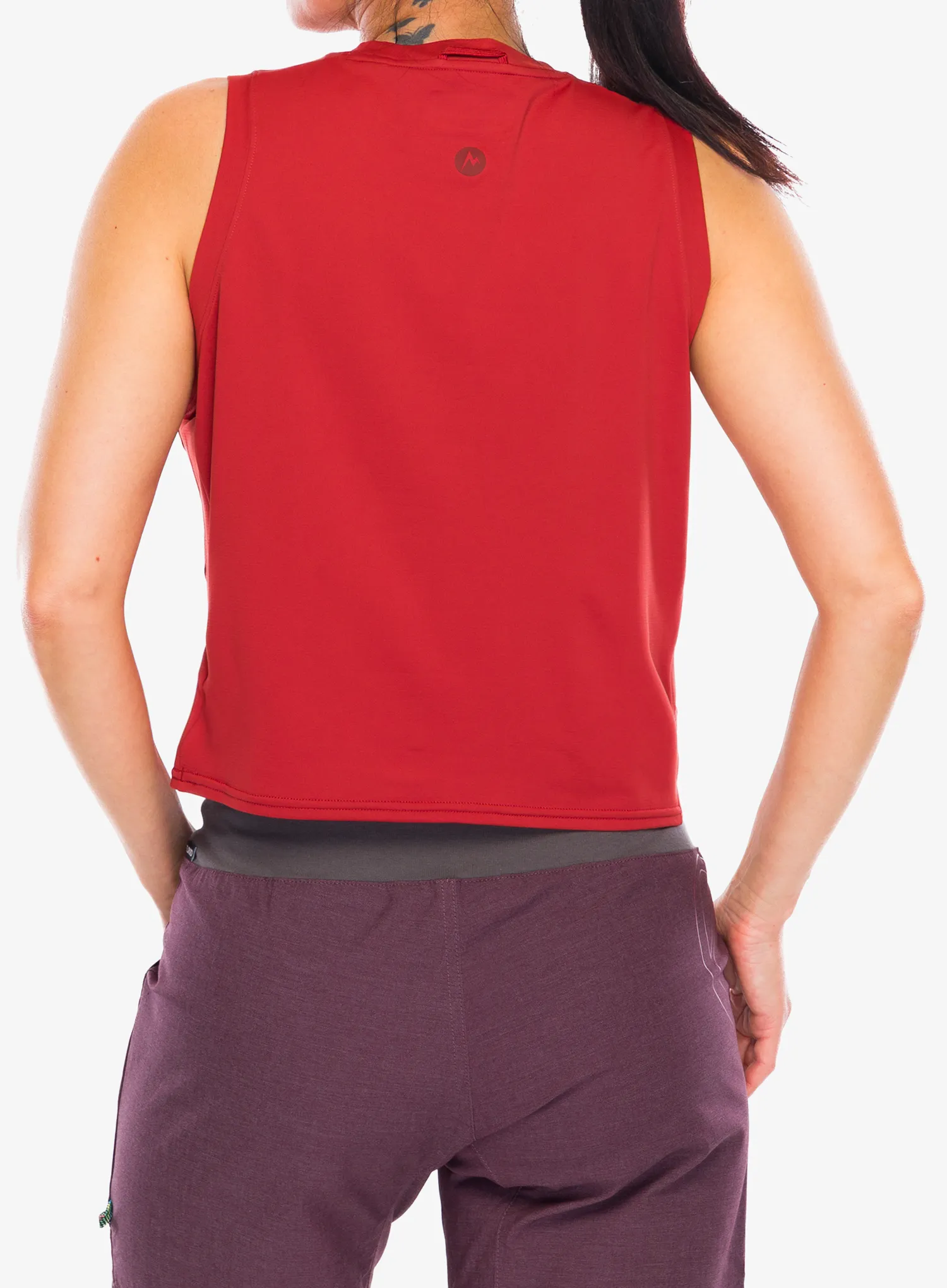Top Damen Marmot AirExchange SolarShield High Neck Tank - sumac