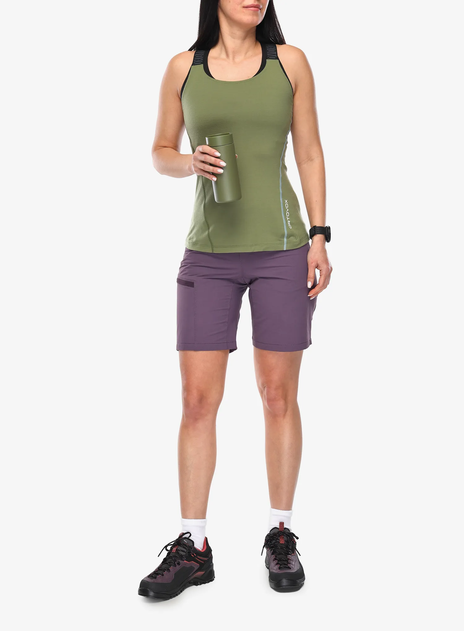 Top Damen Ortovox 150 Essential Top - wild herbs