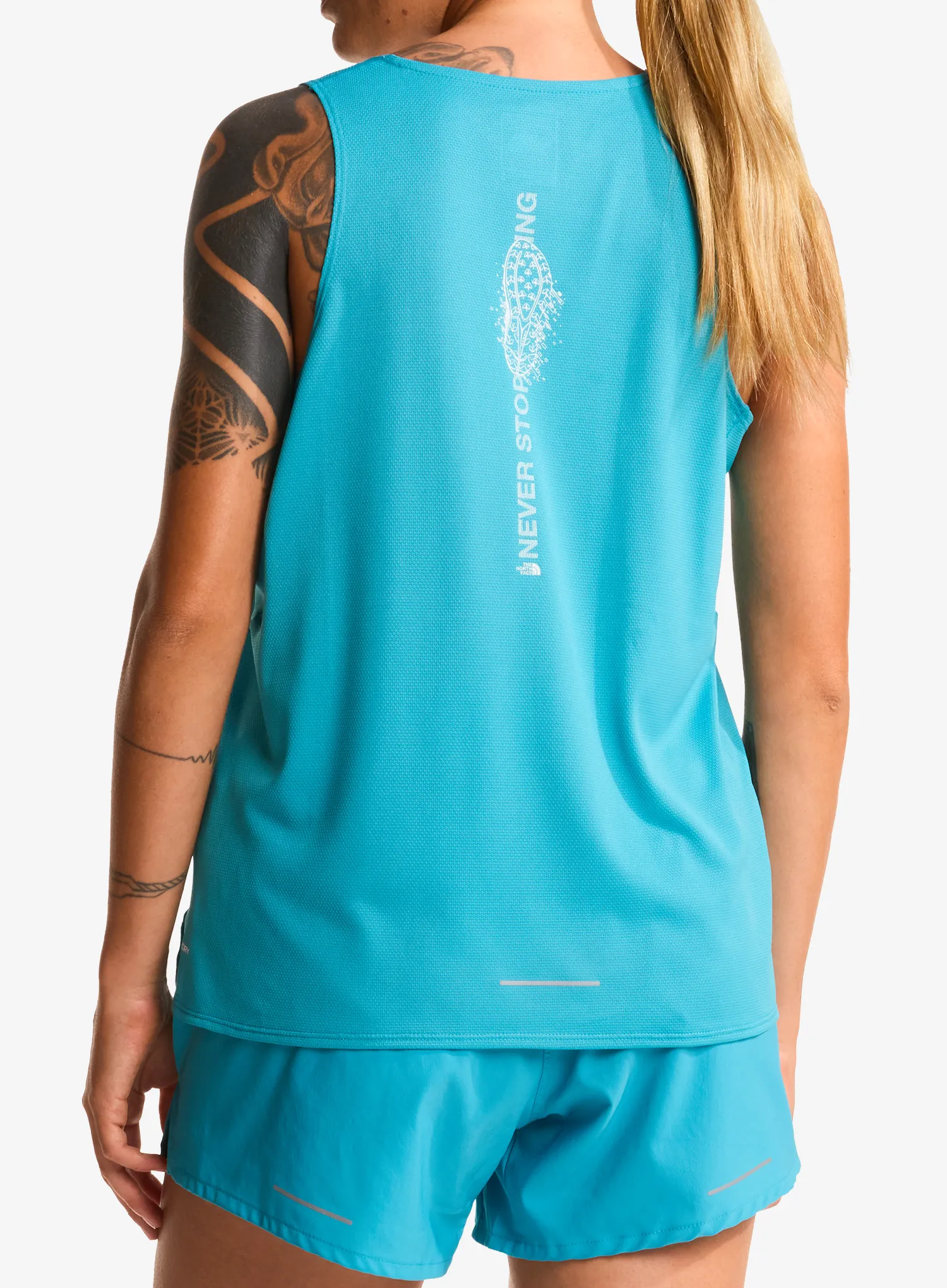 Top Damen The North Face Lightbright Tank - river ice