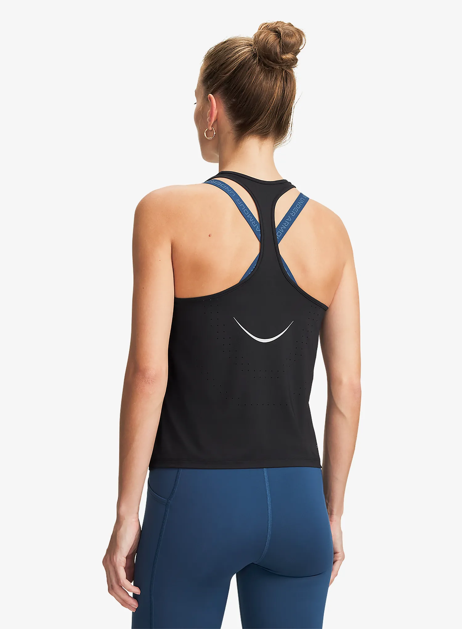Top Damen Under Armour Velociti Pro Tank - black/reflective