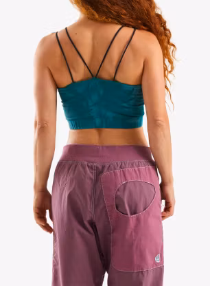 Klettertop Damen E9 Sarah - green/lake