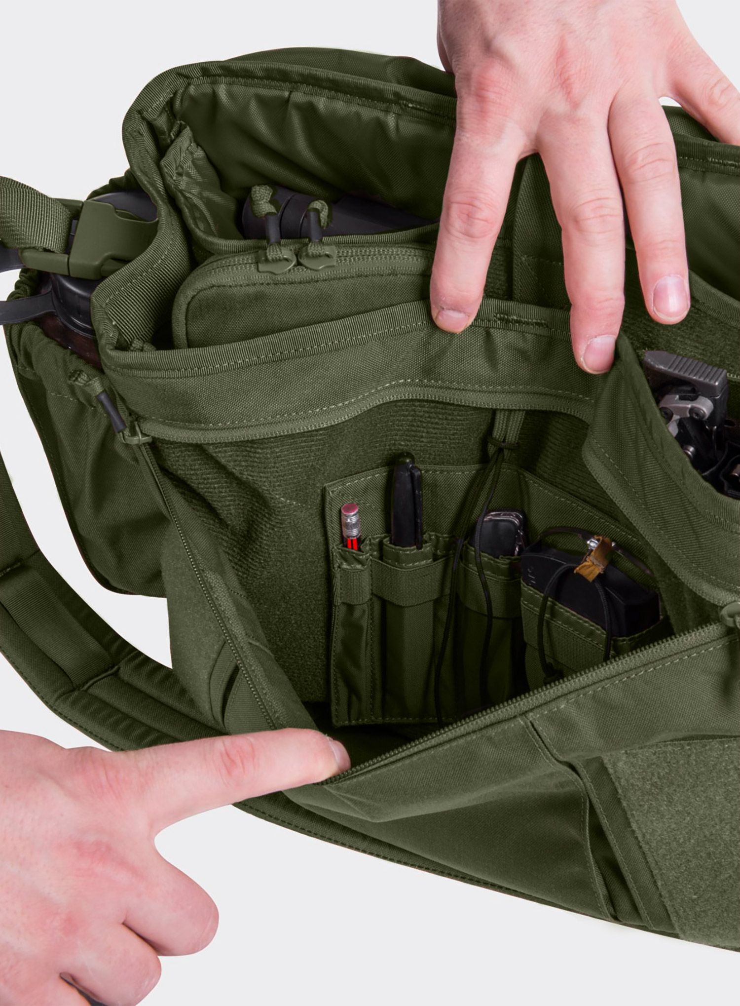 Freizeittasche Helikon-Tex Urban Courier Bag Medium - Cordura - olive green
