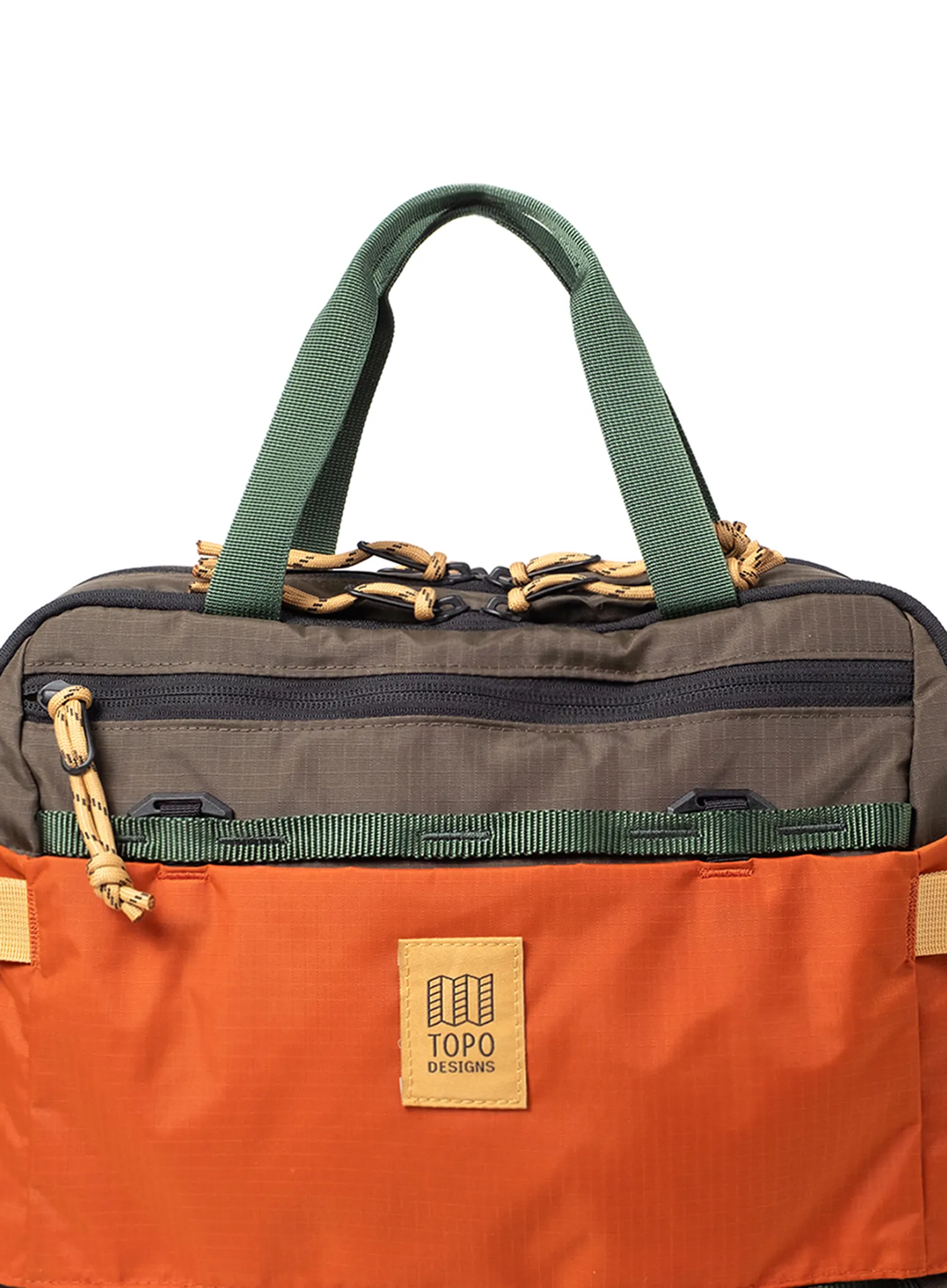 Freizeittasche Topo Designs Mountain Cross Bag - woodland/terracotta