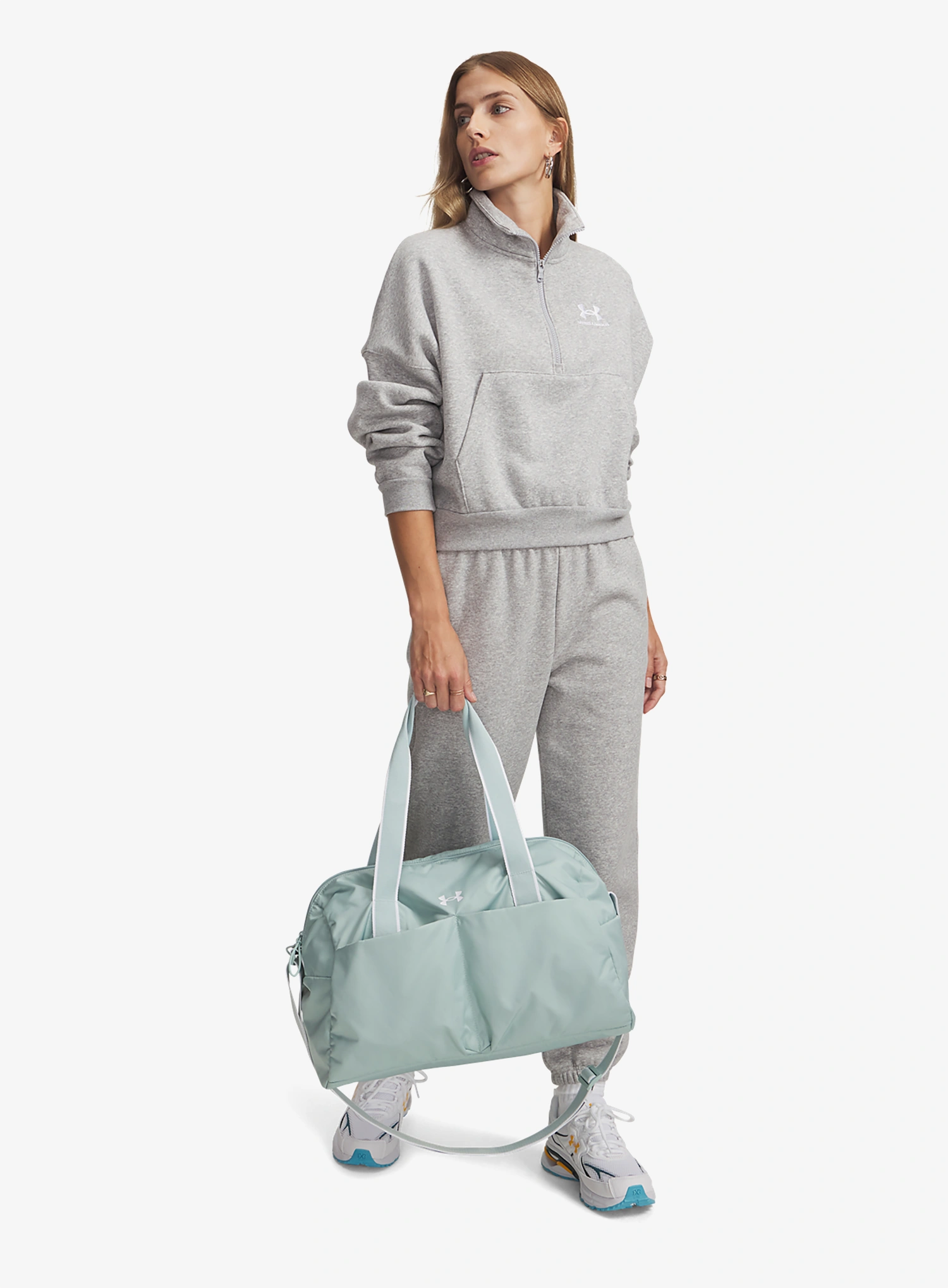 Freizeittasche Under Armour Studio Lite Duffle - enamel blue/white