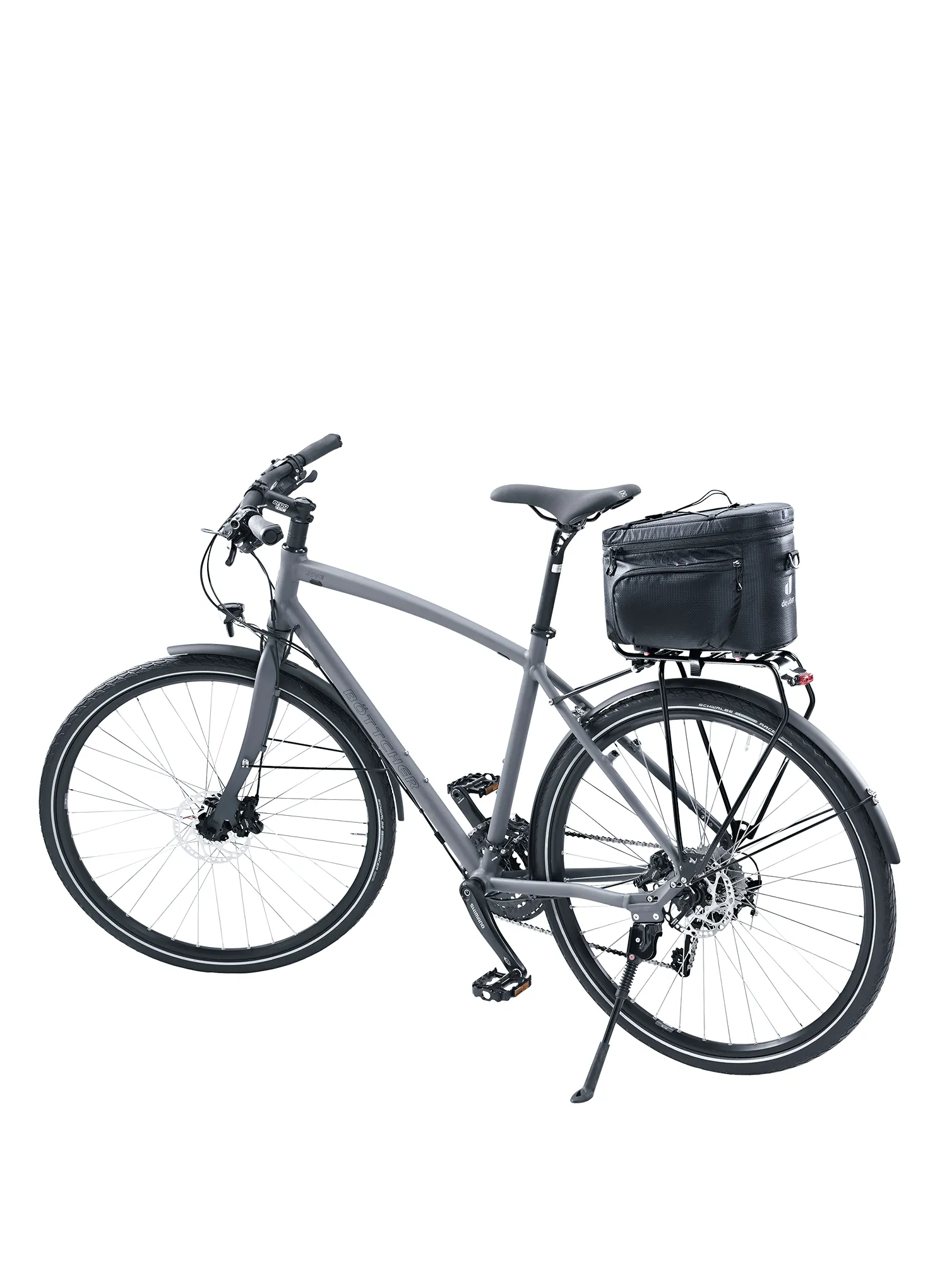 Gepäckträgertasche fürs Fahrrad Deuter Rack Bag 10 KF - black