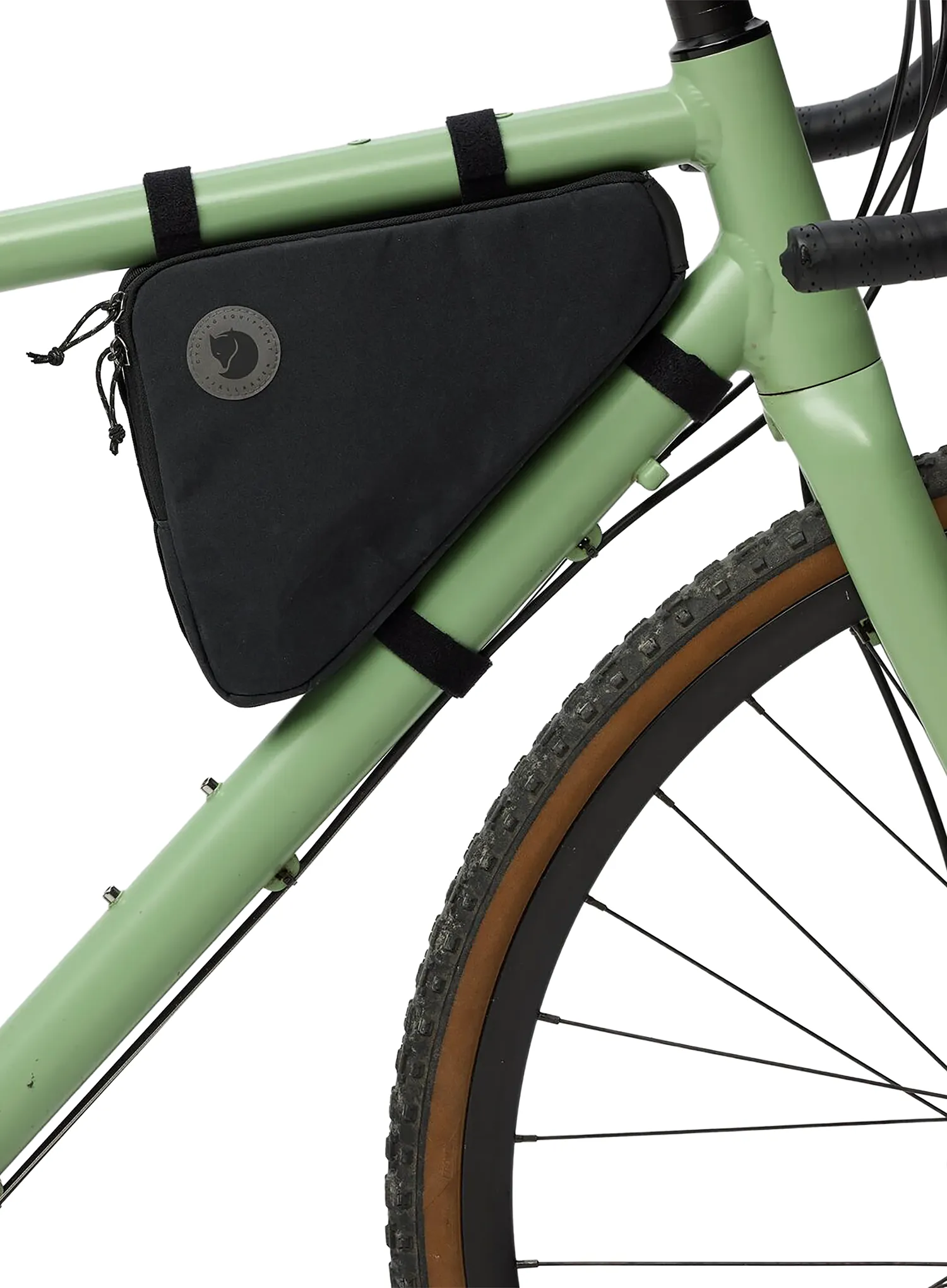 Fahrrad-Rahmentasche Fjallraven Hoja Triangle Frame Bag - black