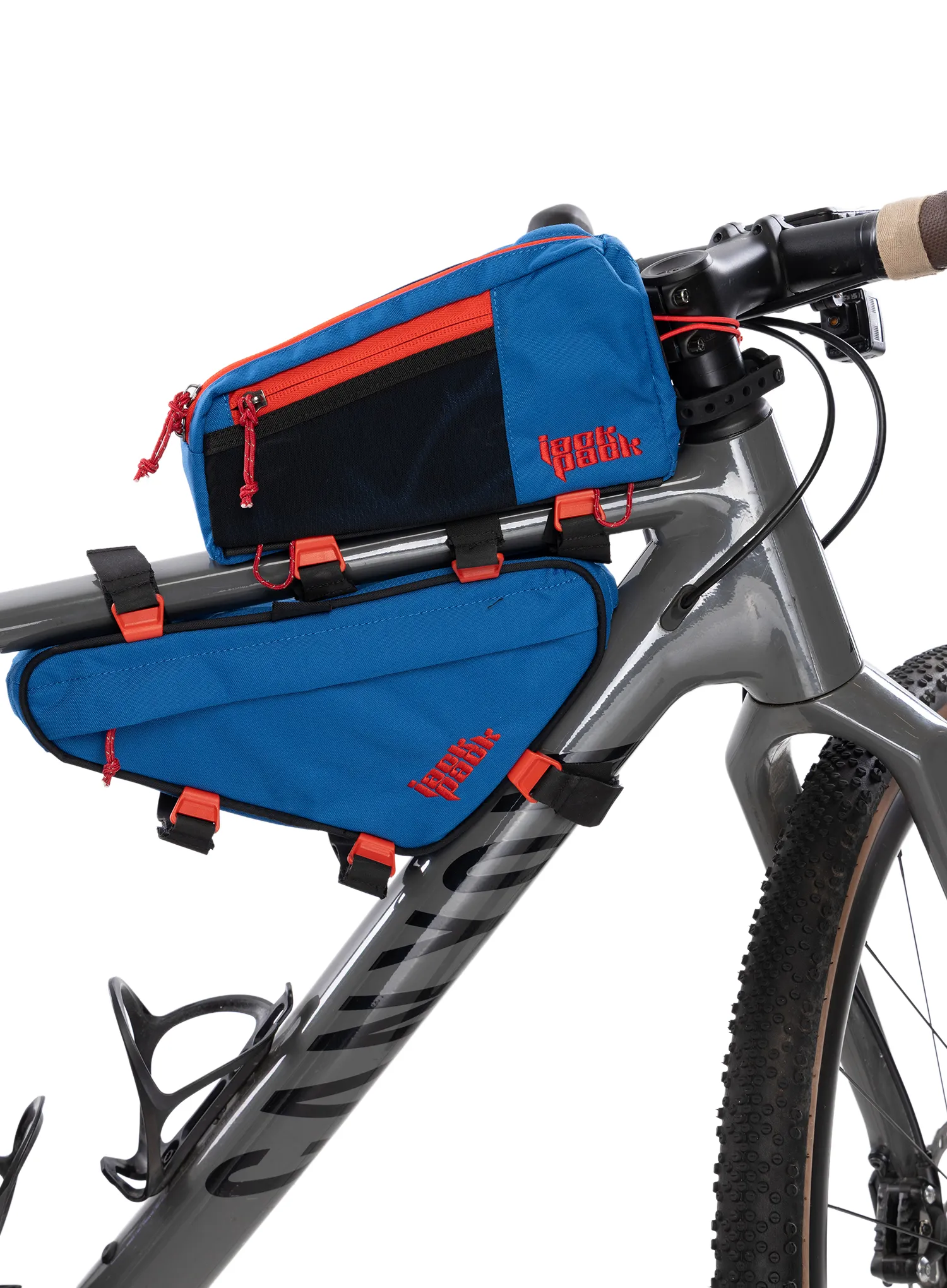 Fahrrad-Rahmentasche Jack Pack Mały Waleń RGB - blue
