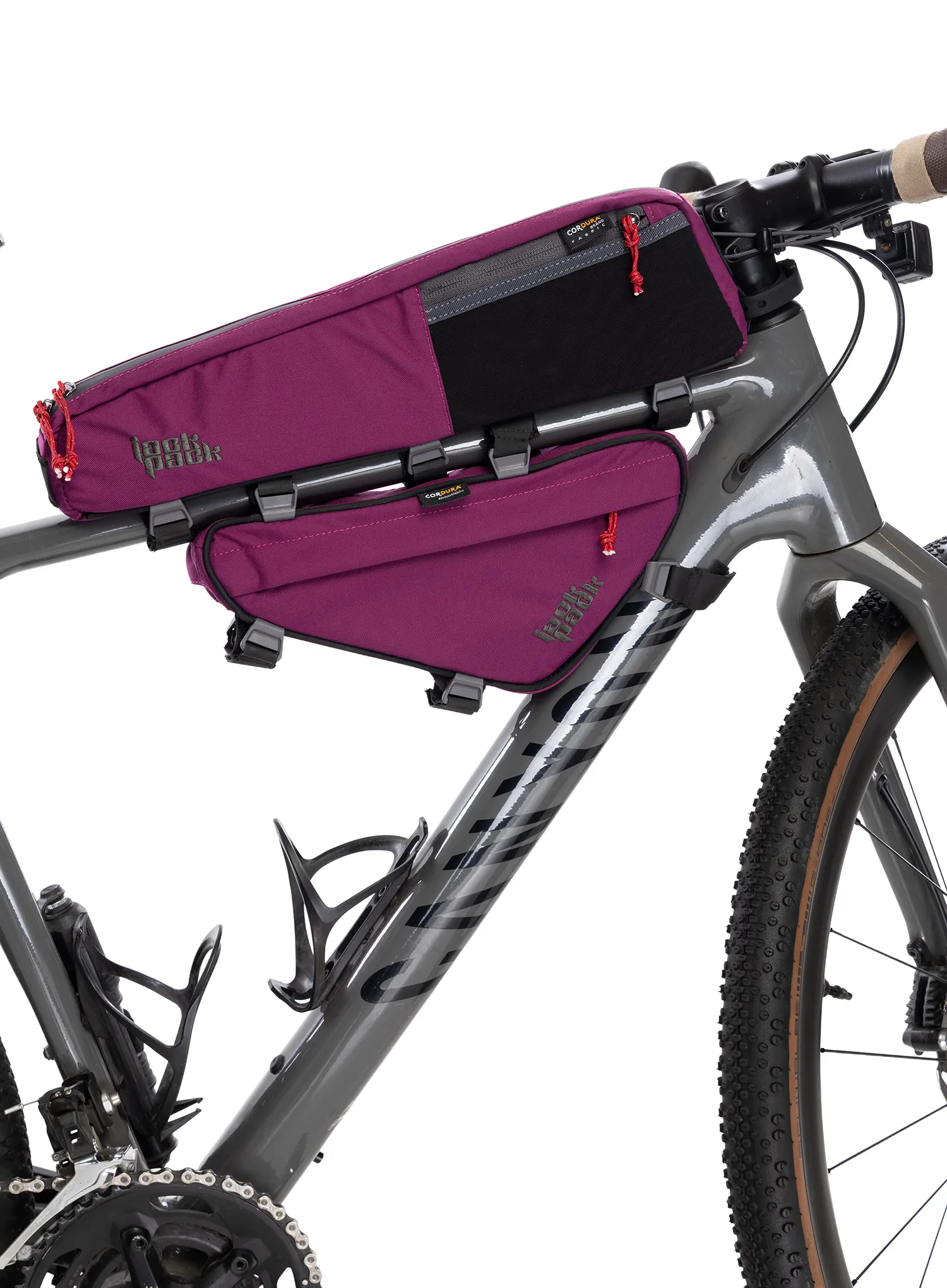 Fahrrad-Rahmentasche Jack Pack Mały Waleń RGB - violet