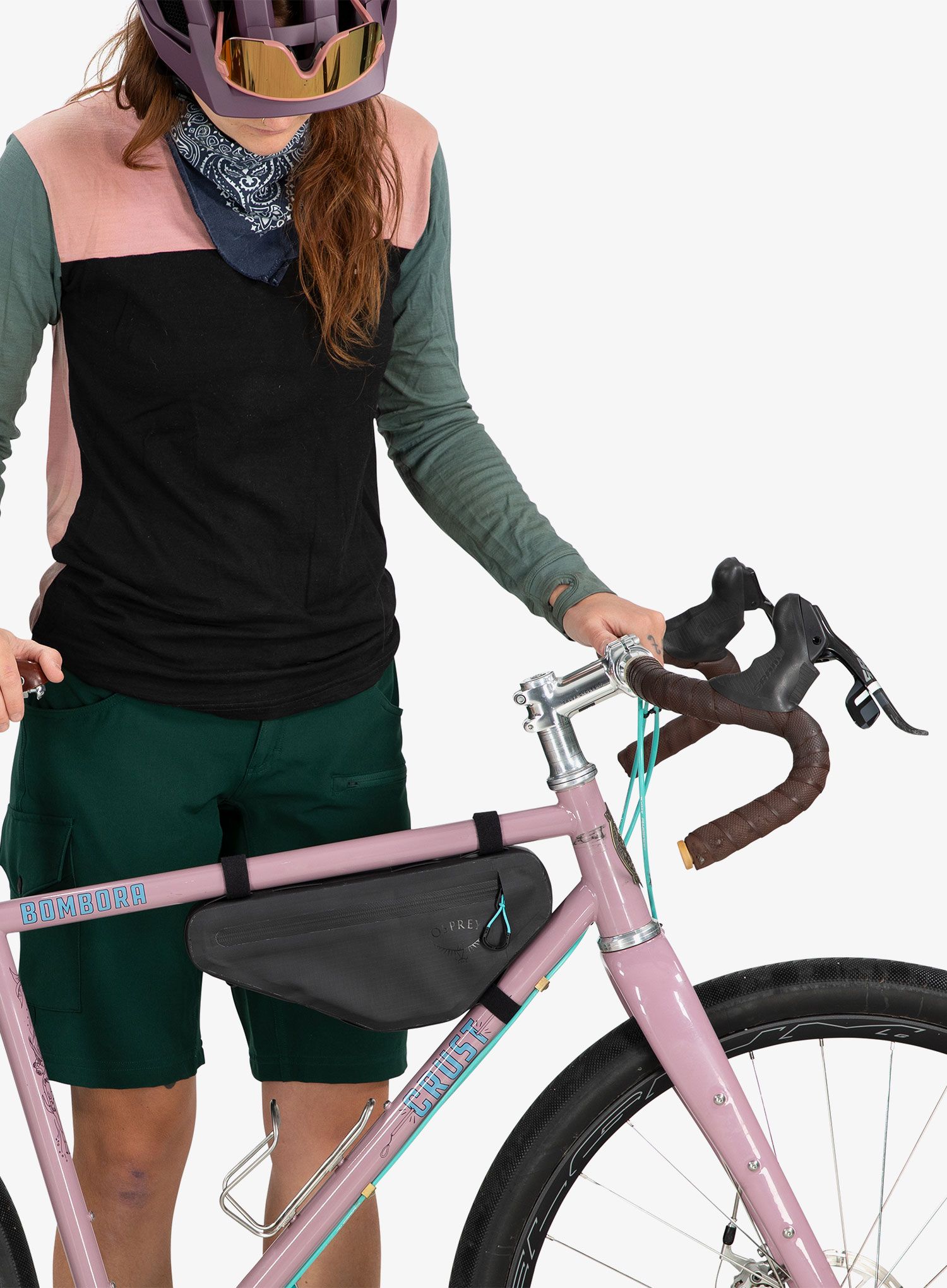 Fahrrad-Rahmentasche Osprey Escapist Wedge Bag