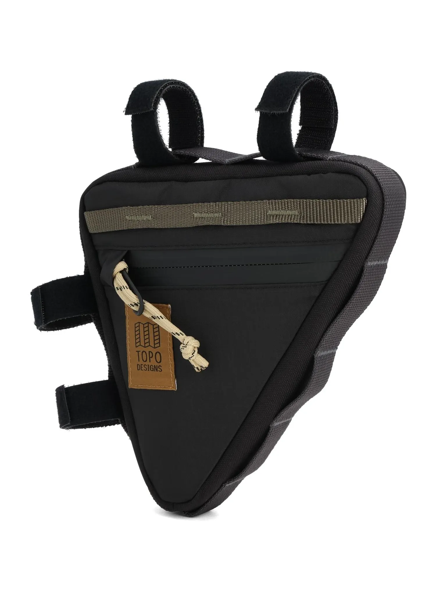 Fahrrad-Rahmentasche Topo Designs Bike Frame Bag - black/neutral